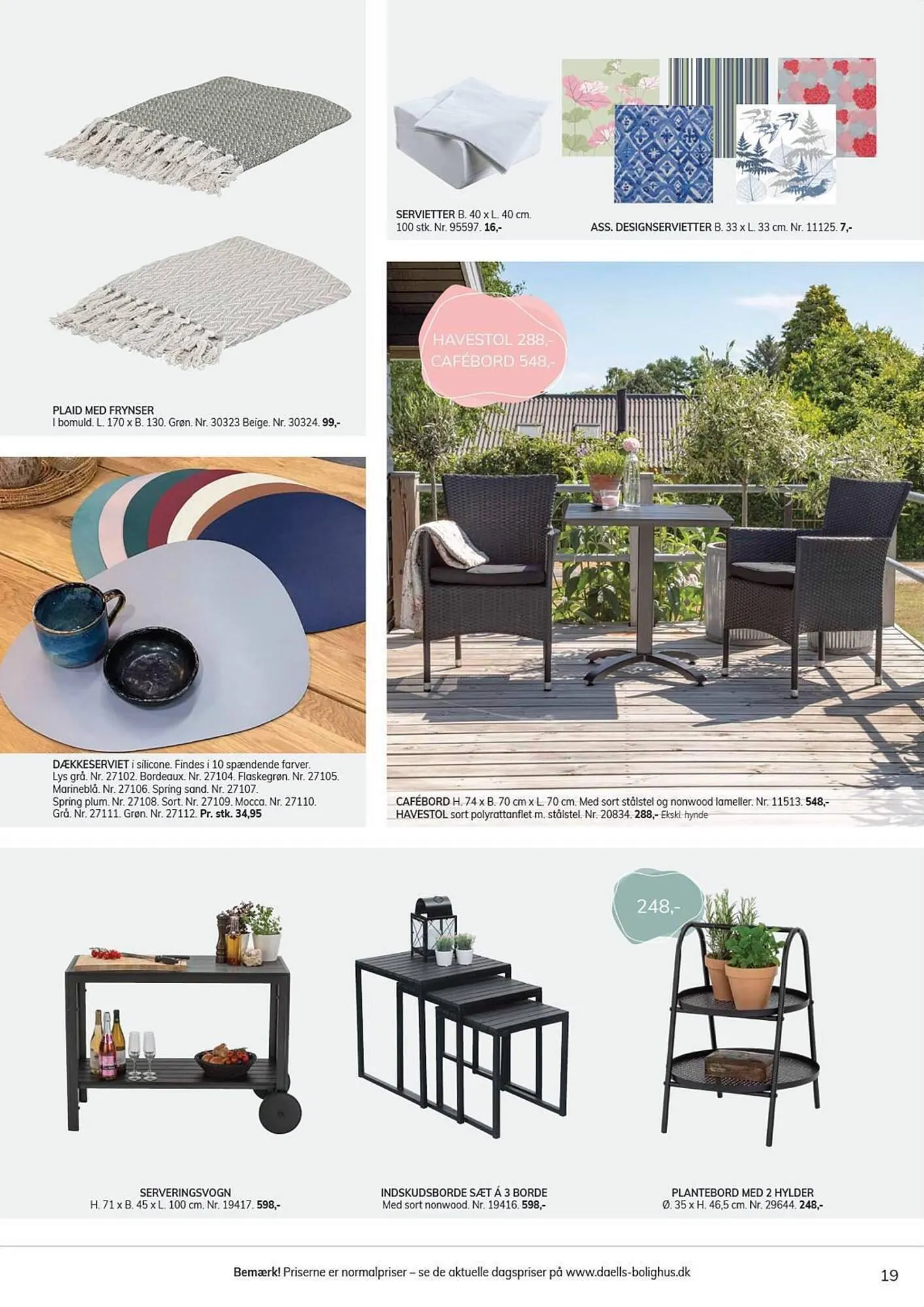 Daells Bolighus tilbudsavis Gyldig indtil 1. april - 1. august 2023 - tilbudsavis side 19