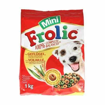 Frolic Complete Fjerkræ, Grøntsager og Ris 1 kg