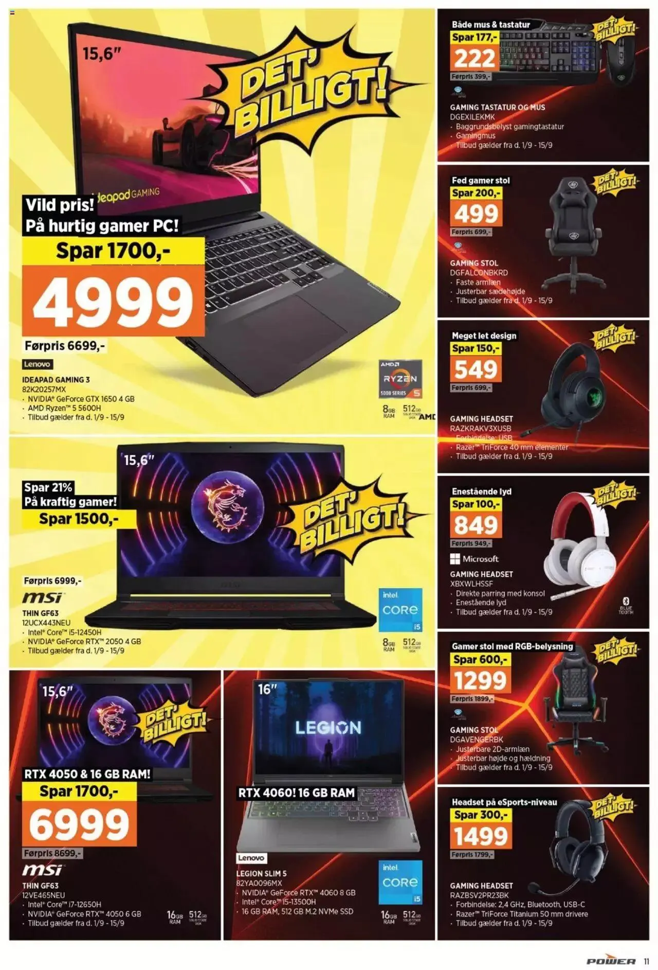 Power - Tilbudsavis Gyldig indtil 8. september - 14. september 2023 - tilbudsavis side 11