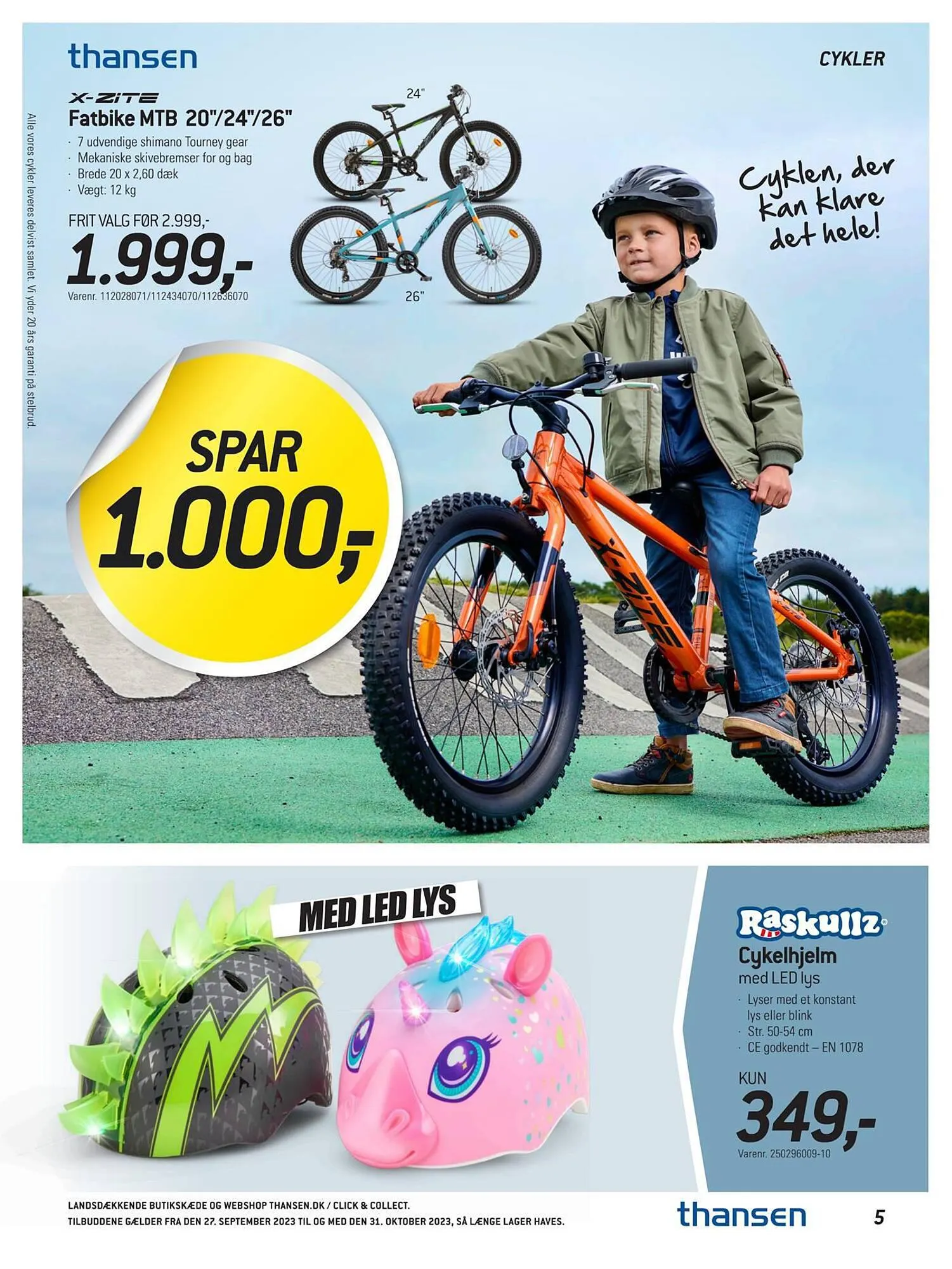 Thansen tilbudsavis Gyldig indtil 26. september - 31. oktober 2023 - tilbudsavis side 5
