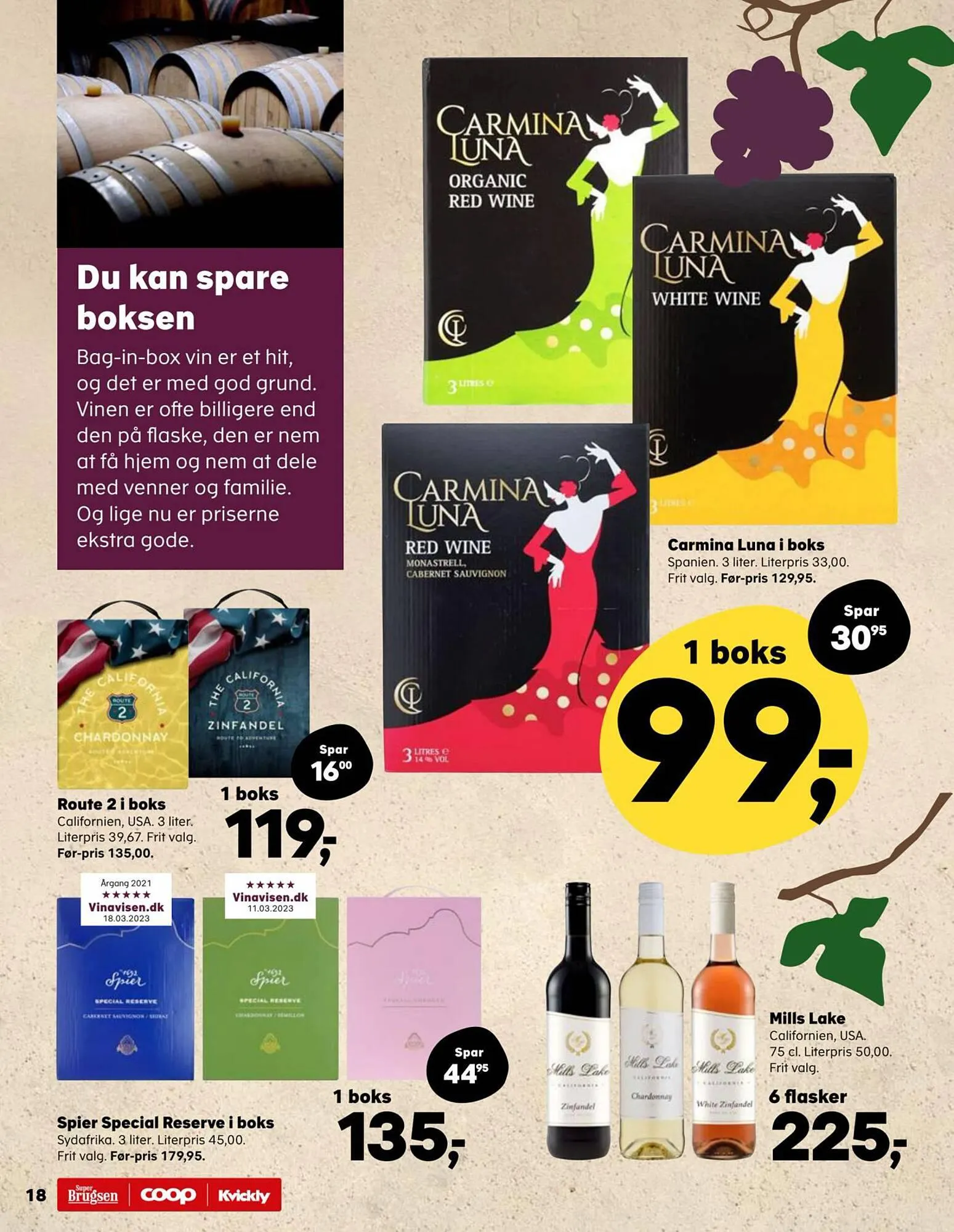 SuperBrugsen tilbudsavis Gyldig indtil 15. februar - 29. februar 2024 - tilbudsavis side 22