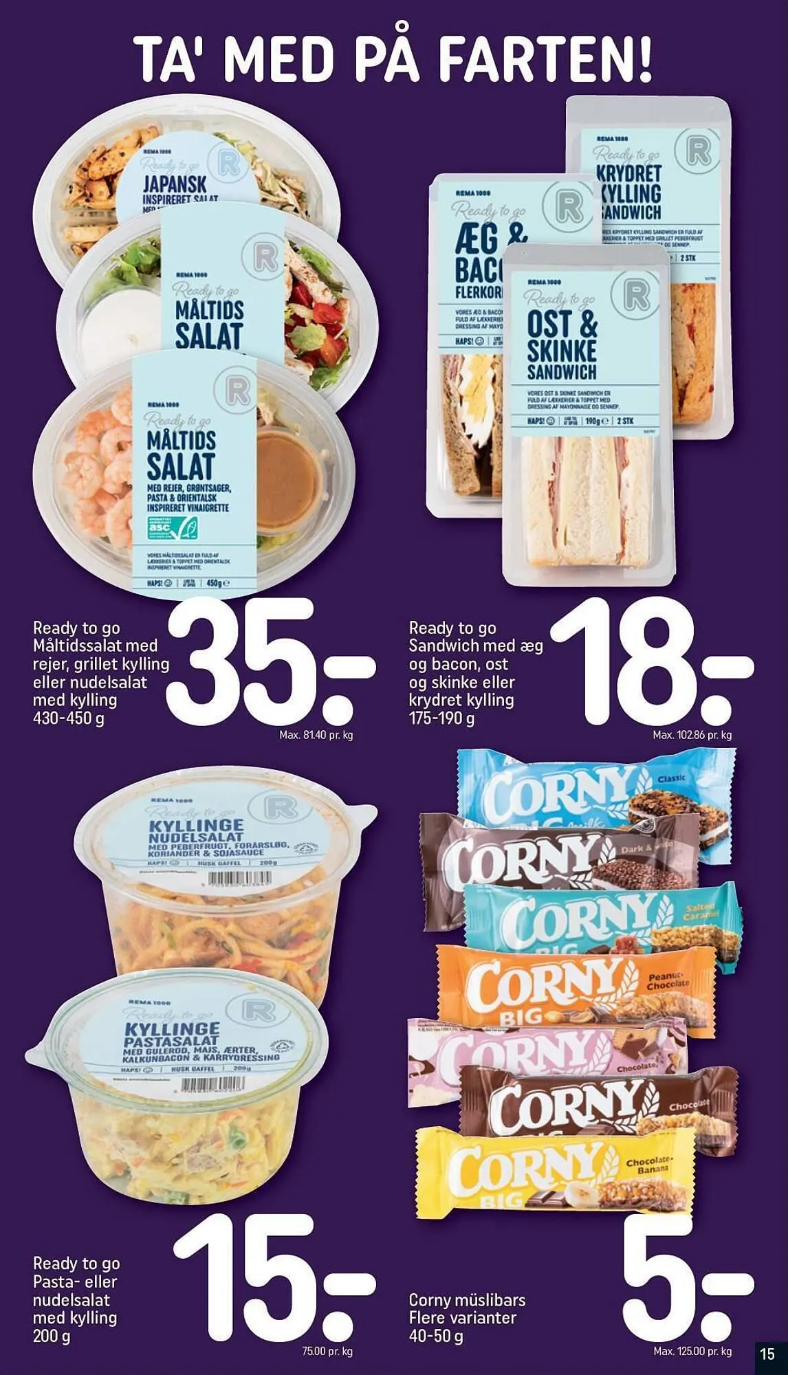 Rema 1000 tilbudsavis Gyldig indtil 3. december - 9. december 2023 - tilbudsavis side 15