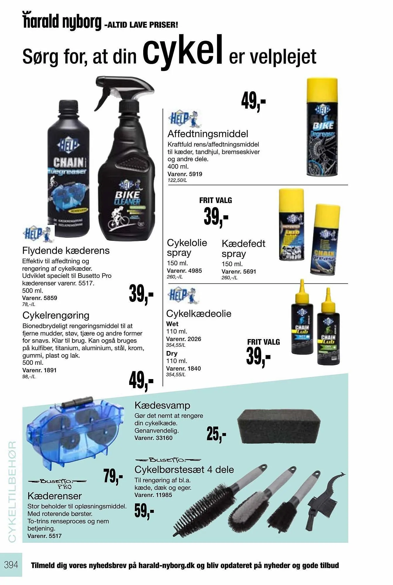 Harald Nyborg tilbudsavis Gyldig indtil 4. januar - 31. december 2023 - tilbudsavis side 394