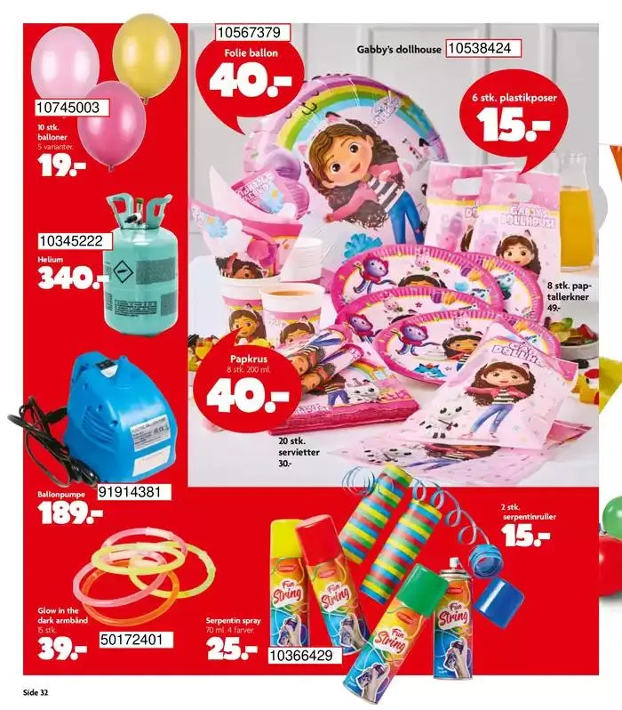 Fastelavn 2025 Gyldig indtil 27. januar - 2. marts 2025 - tilbudsavis side 32