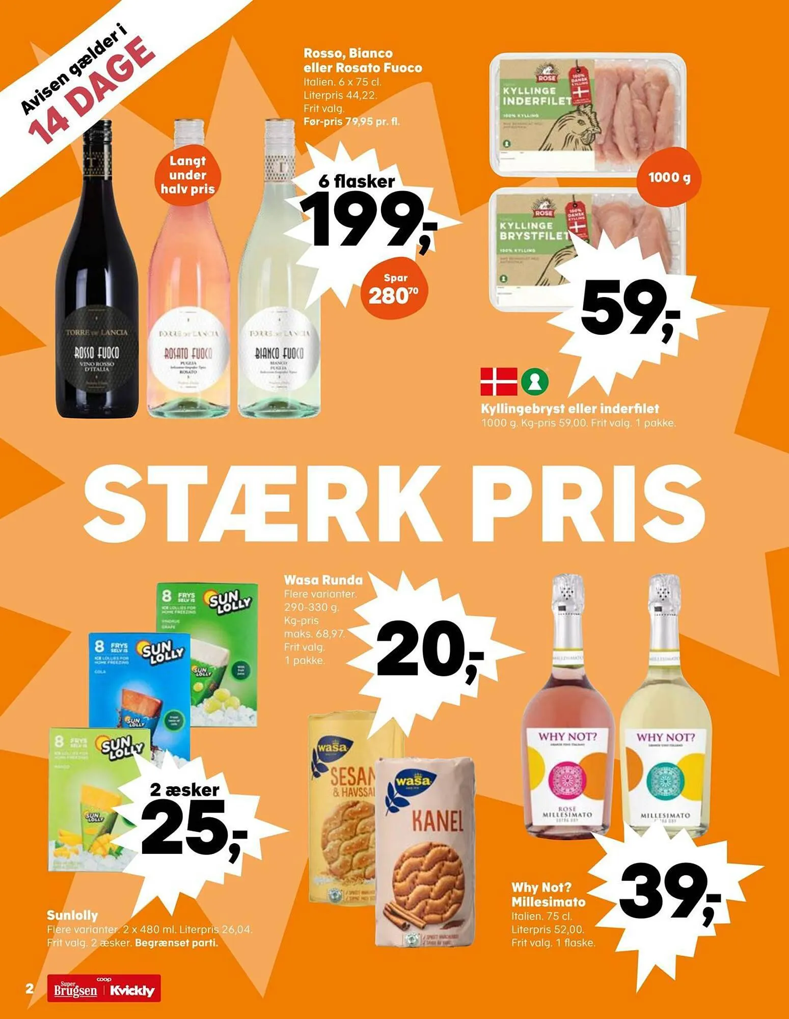 SuperBrugsen tilbudsavis Gyldig indtil 6. juli - 20. juli 2023 - tilbudsavis side 2