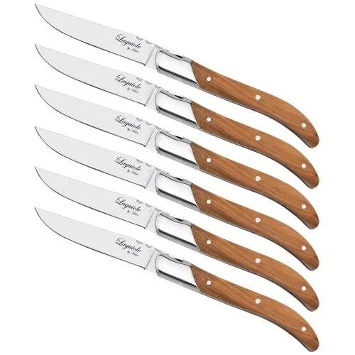 Laguiole by Hâws steakknive - Oliventræ