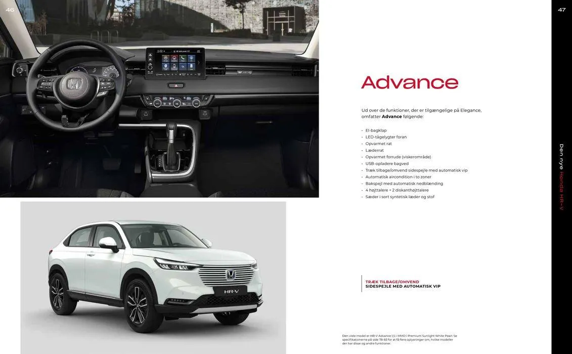 Honda HR-V Hybrid Brochure Gyldig indtil 9. september - 9. september 2024 - tilbudsavis side 25