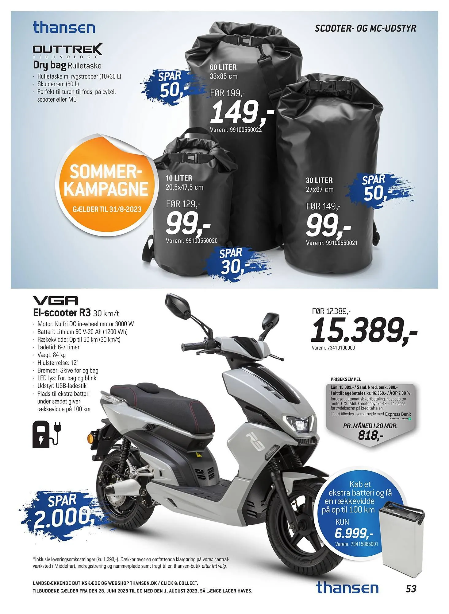 Thansen tilbudsavis Gyldig indtil 28. juni - 1. august 2023 - tilbudsavis side 53