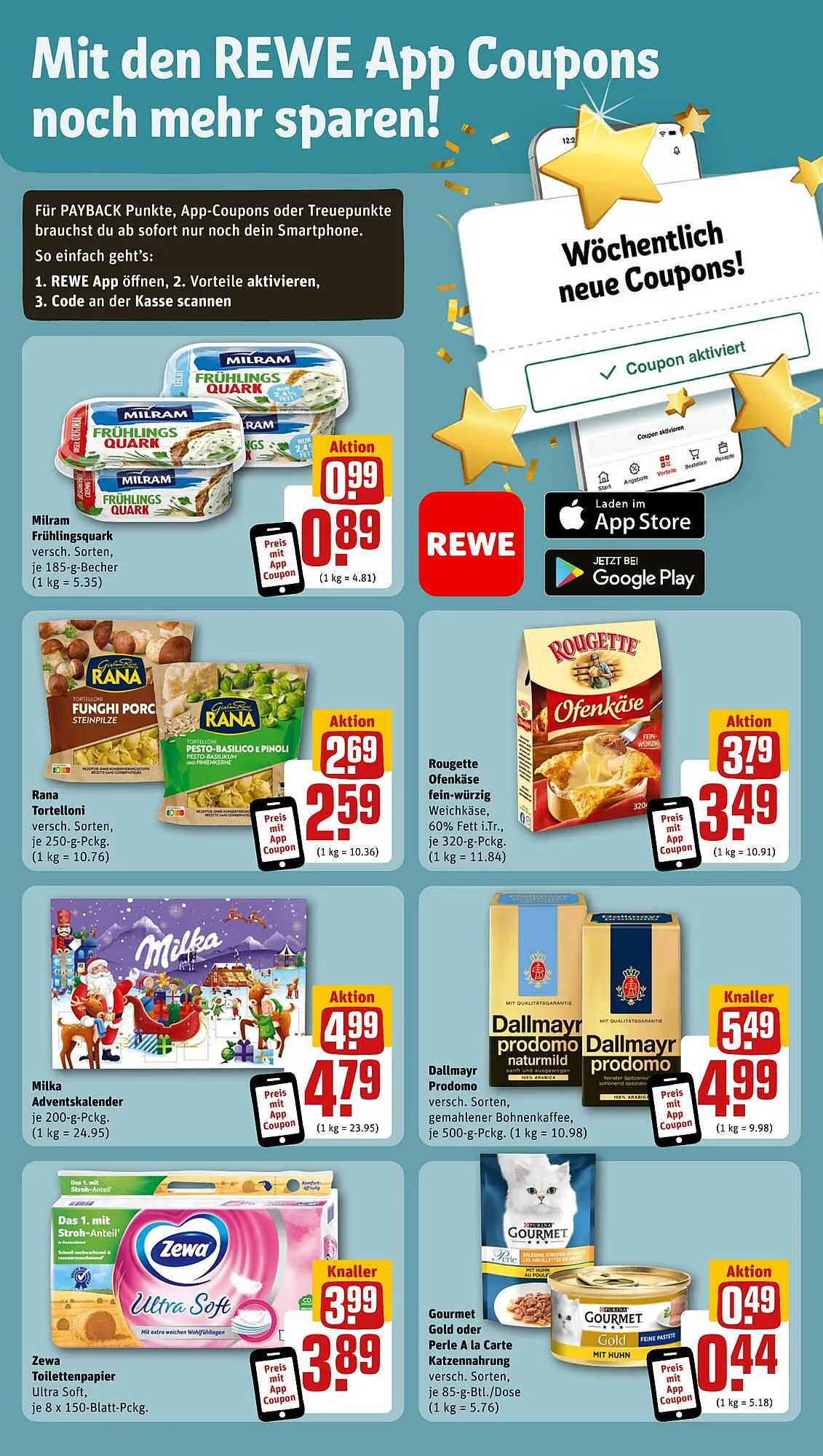 REWE tilbudsavis Gyldig indtil 6. november - 11. november 2023 - tilbudsavis side 3