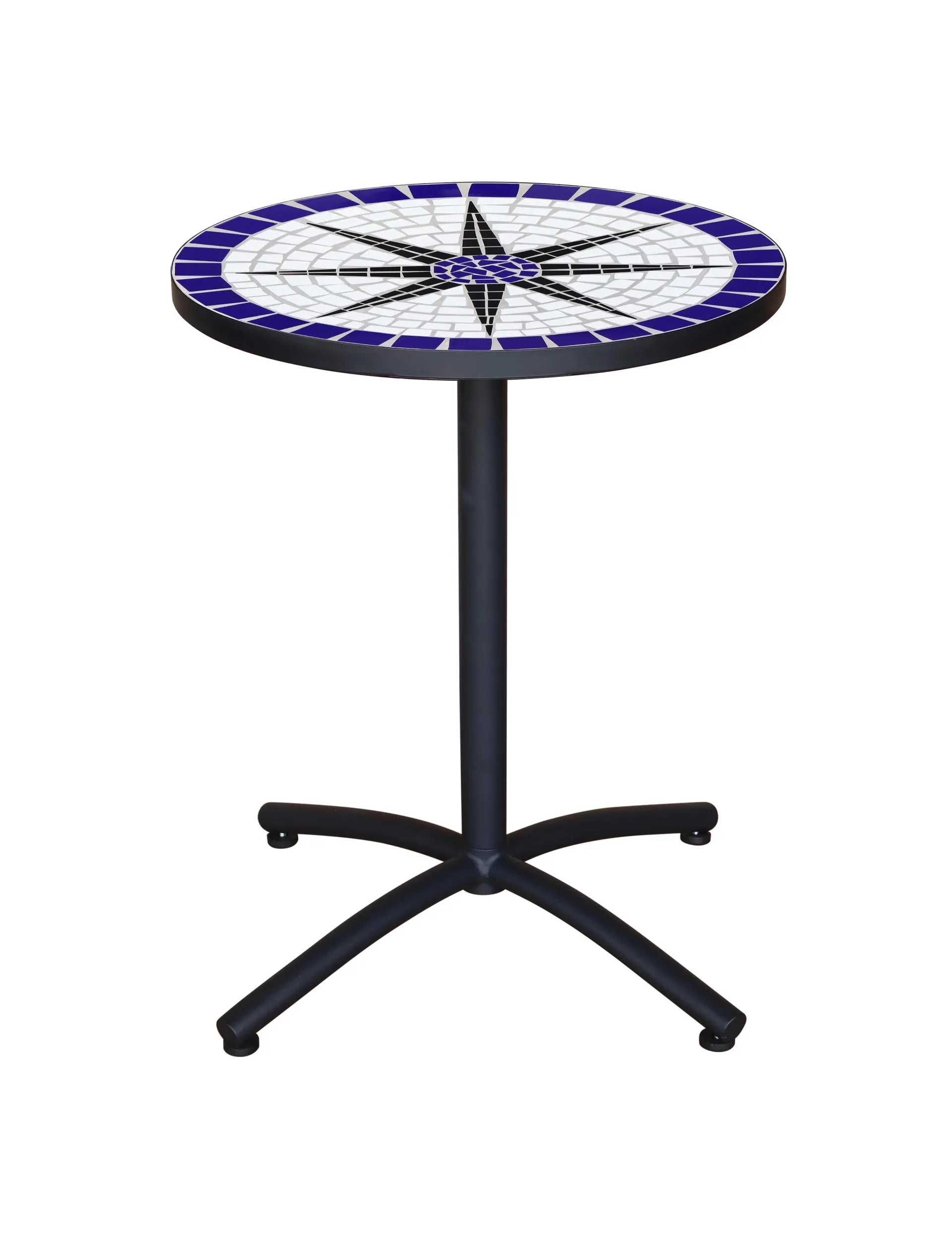 Mosaikbord Ø60xH72 cm
