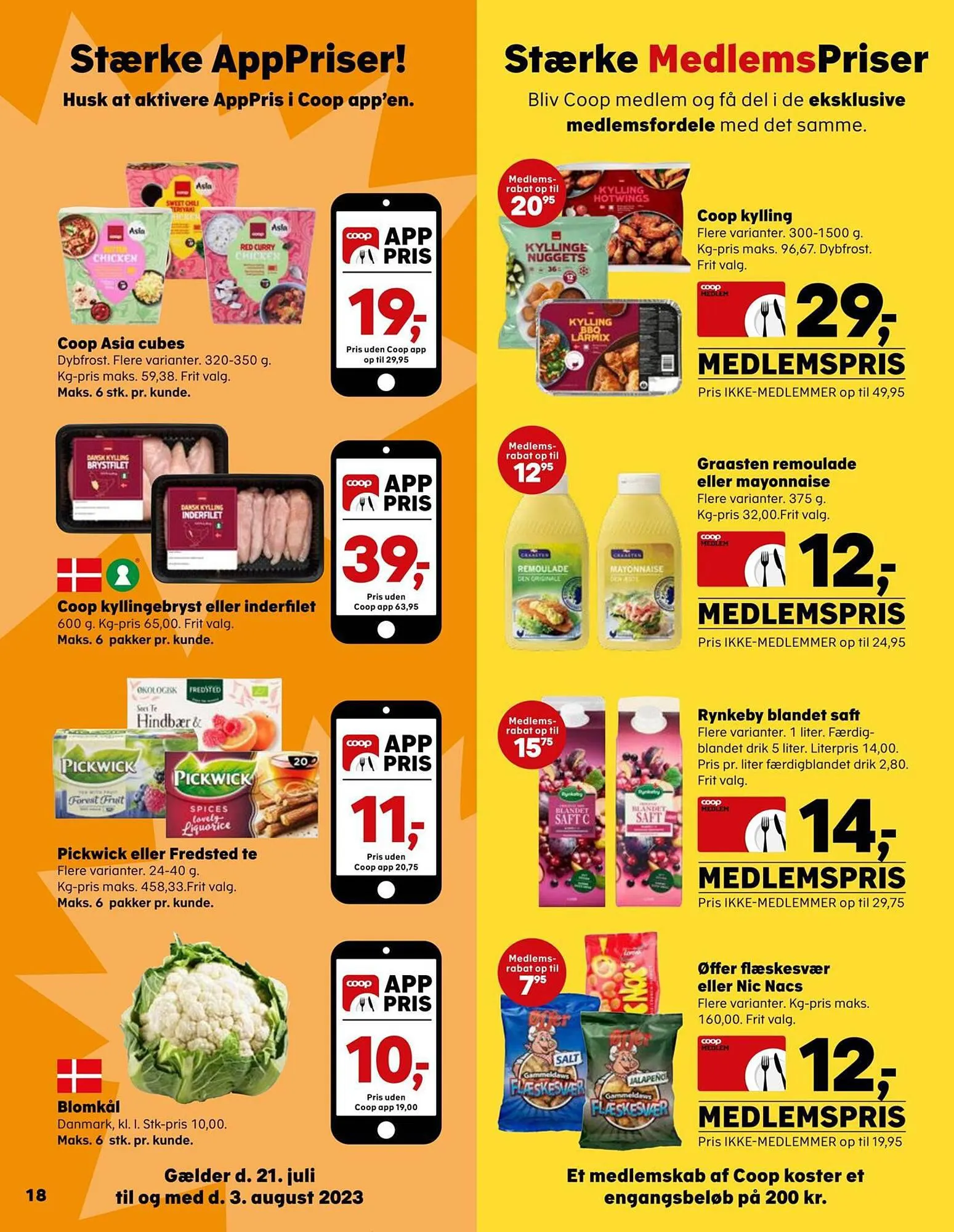 SuperBrugsen tilbudsavis Gyldig indtil 20. juli - 3. august 2023 - tilbudsavis side 20