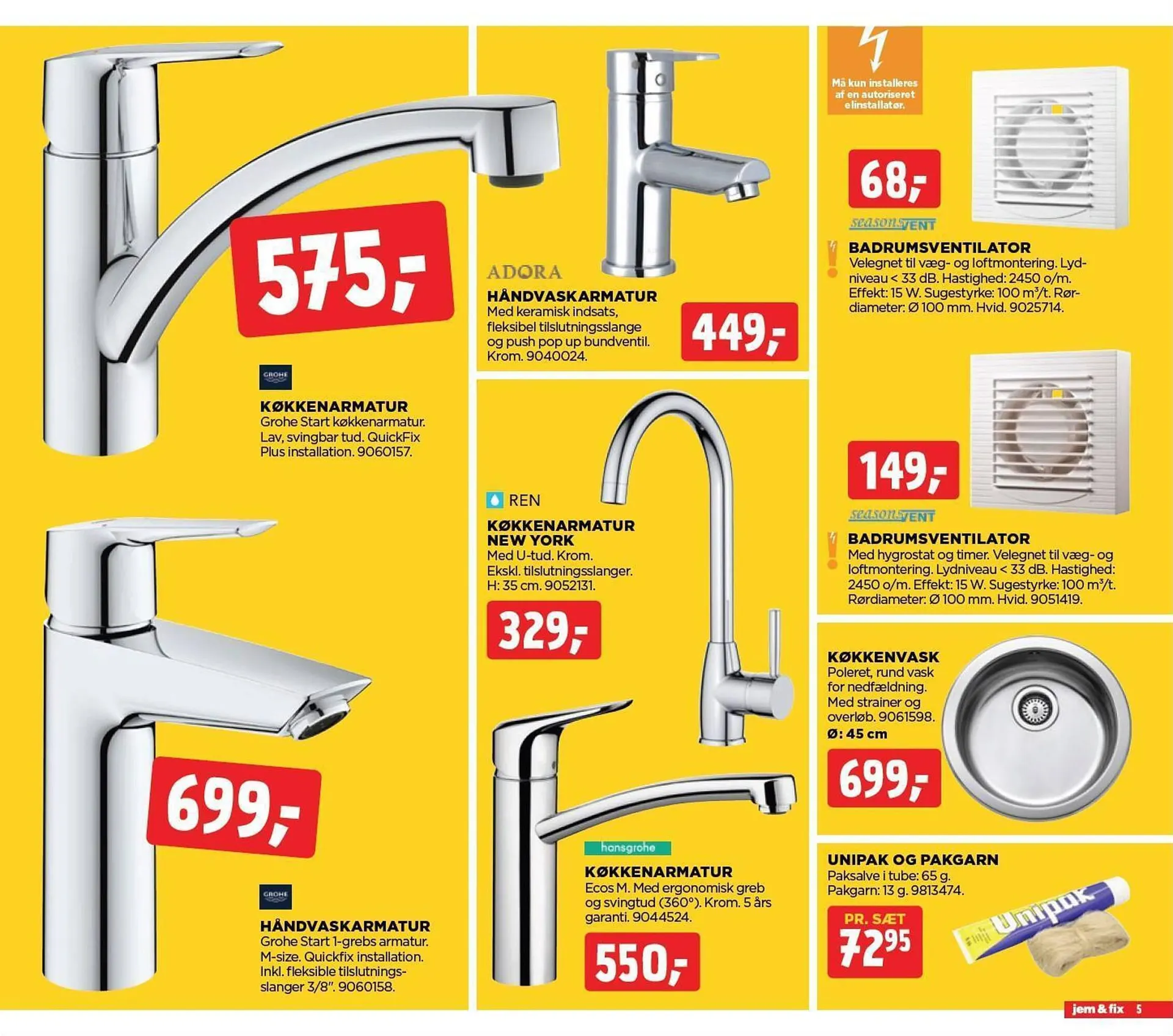 jem & fix tilbudsavis Gyldig indtil 27. august - 2. september 2023 - tilbudsavis side 5