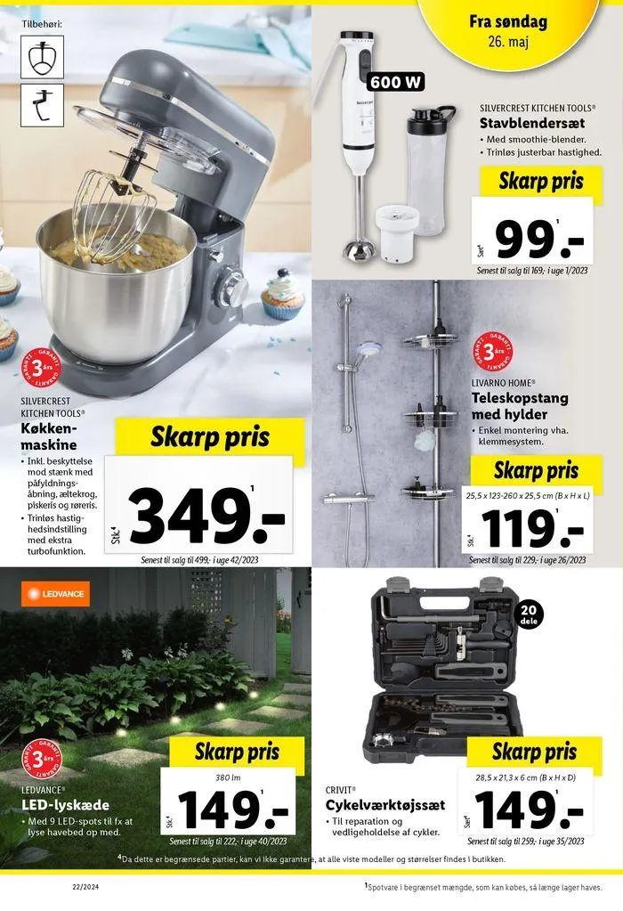 Lidl tilbudsavis. Gyldig indtil 22. maj - 1. juni 2024 - tilbudsavis side 4