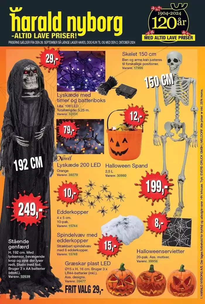 Harald Nyborg Tilbudsavis. 1 Gyldig indtil 25. september - 9. oktober 2024 - tilbudsavis side 65