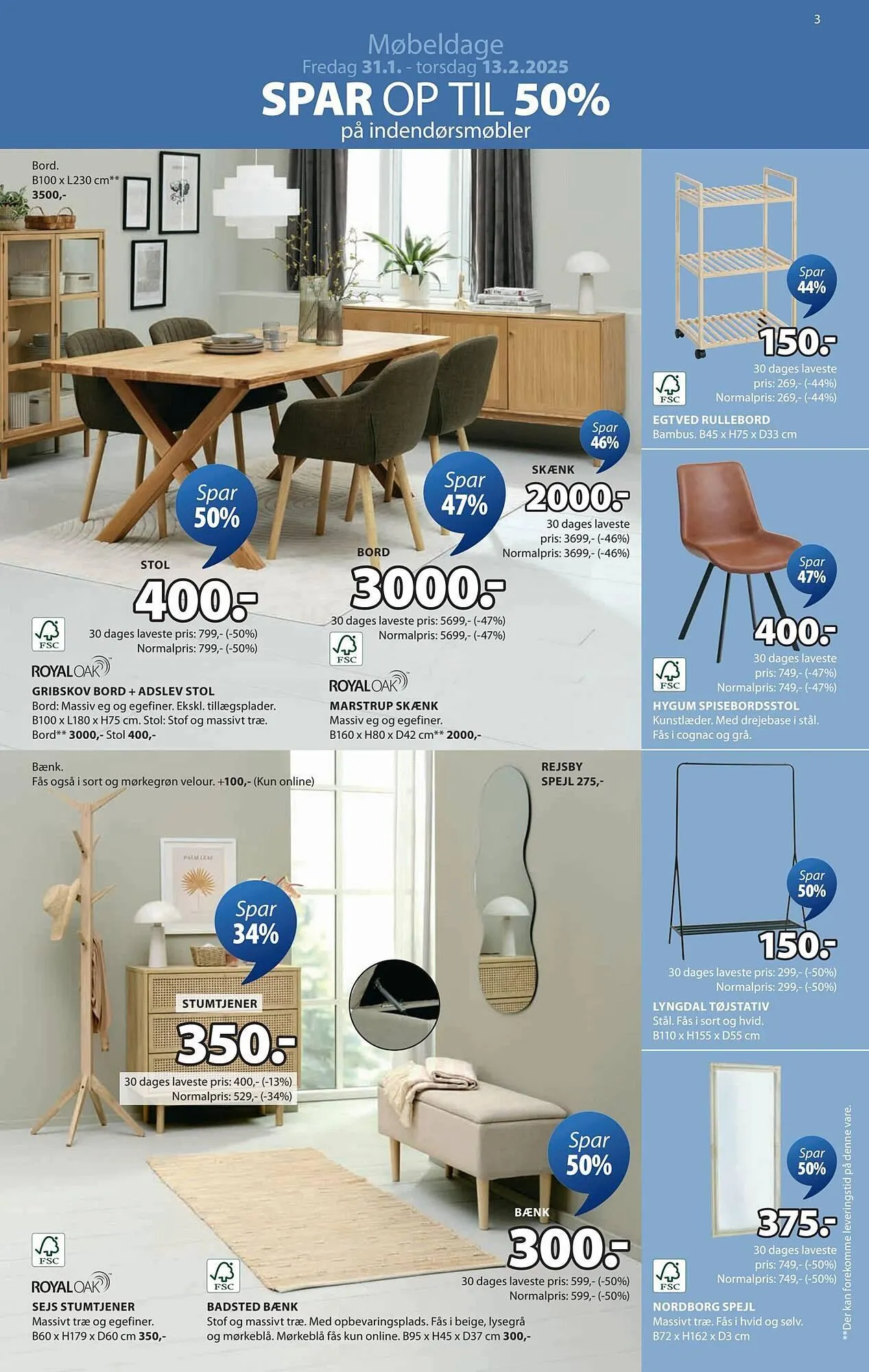 JYSK tilbudsavis Gyldig indtil 30. januar - 13. februar 2025 - tilbudsavis side 3