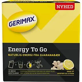 Multivitamin m. ingefær og citron smag