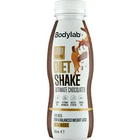 Måltidserstatningsshake m. chokoladesmag u. tilsat sukker