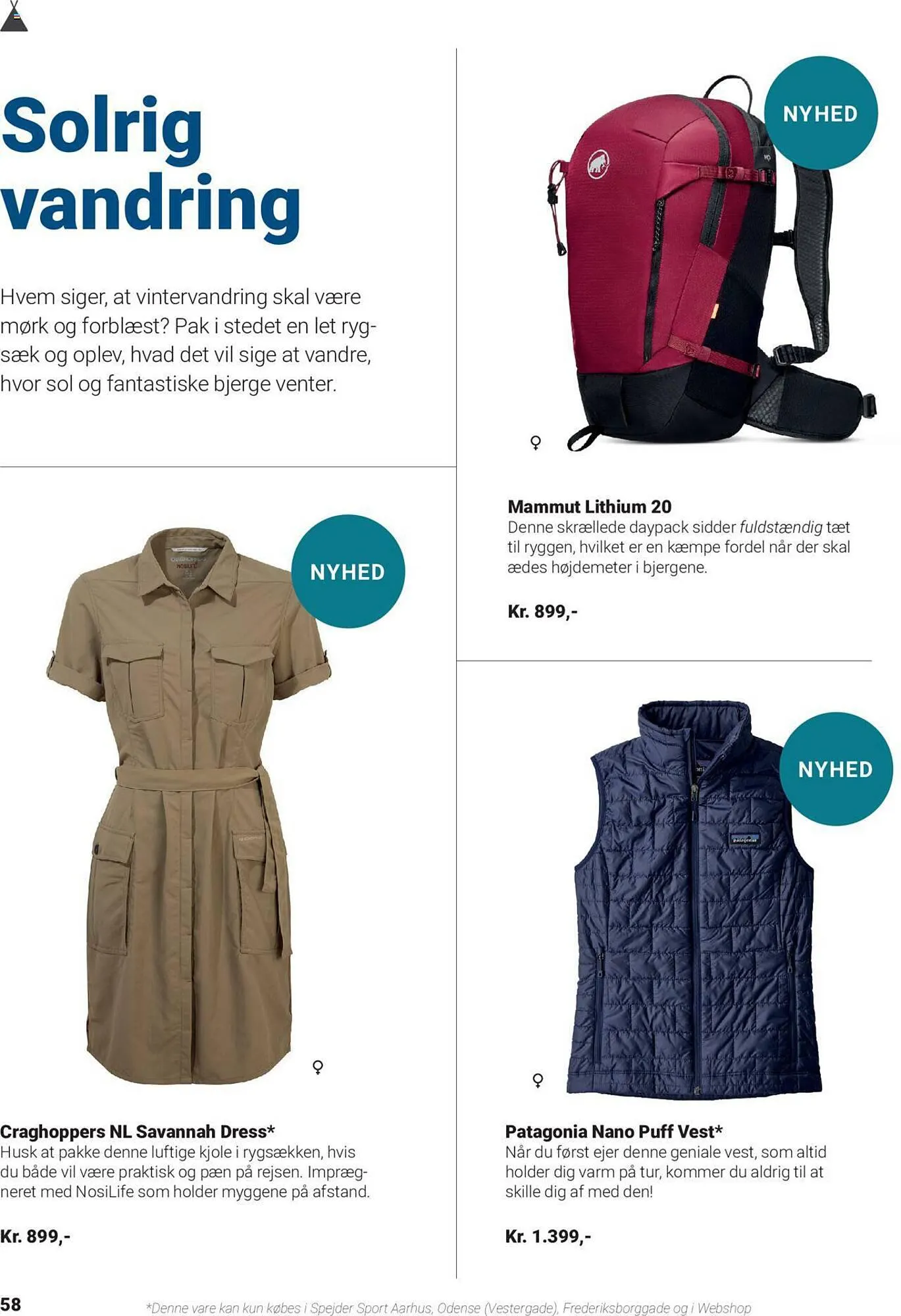 Spejder Sport tilbudsavis Gyldig indtil 26. maj - 28. august 2023 - tilbudsavis side 58