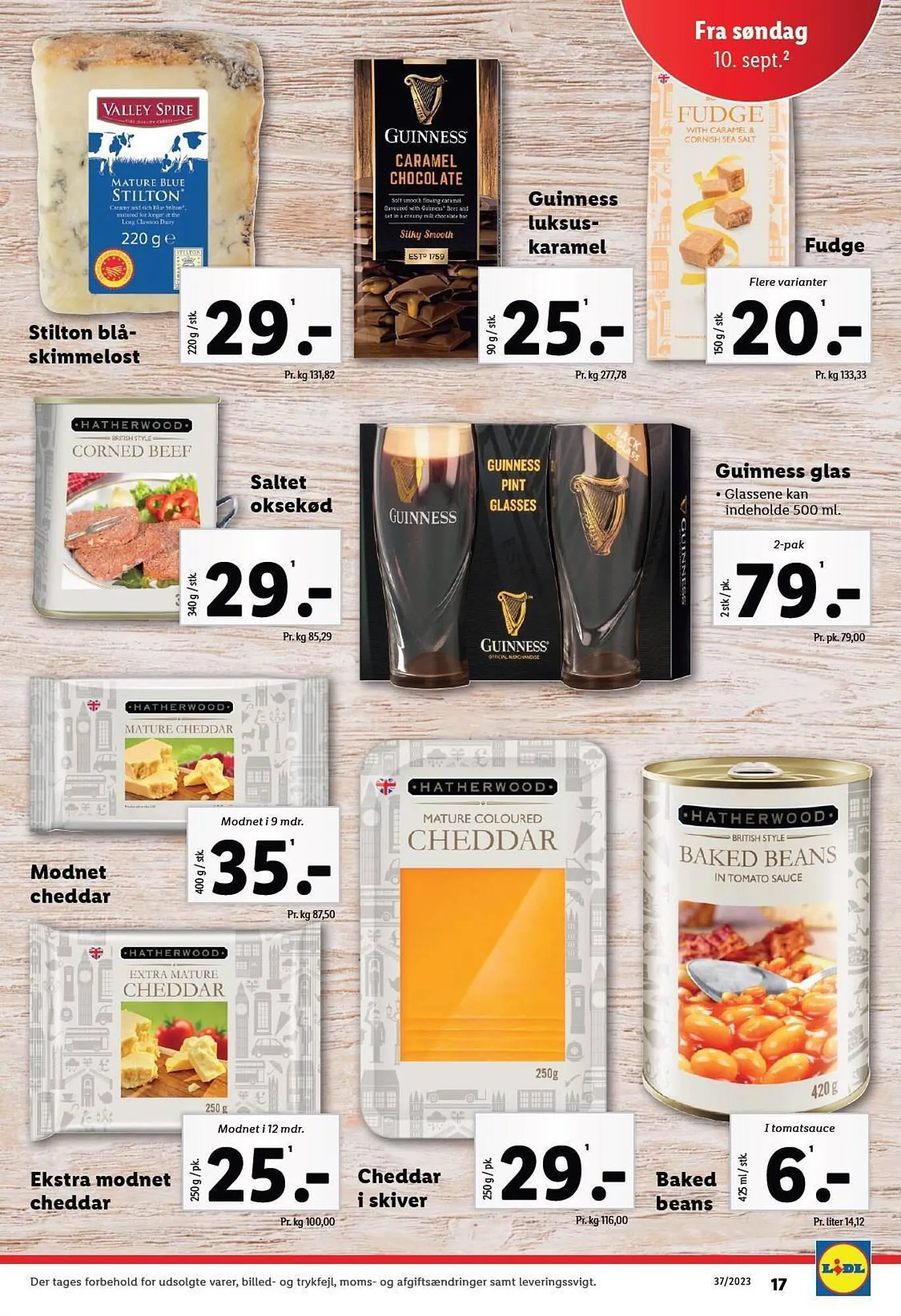 Lidl tilbudsavis Gyldig indtil 10. september - 16. september 2023 - tilbudsavis side 17