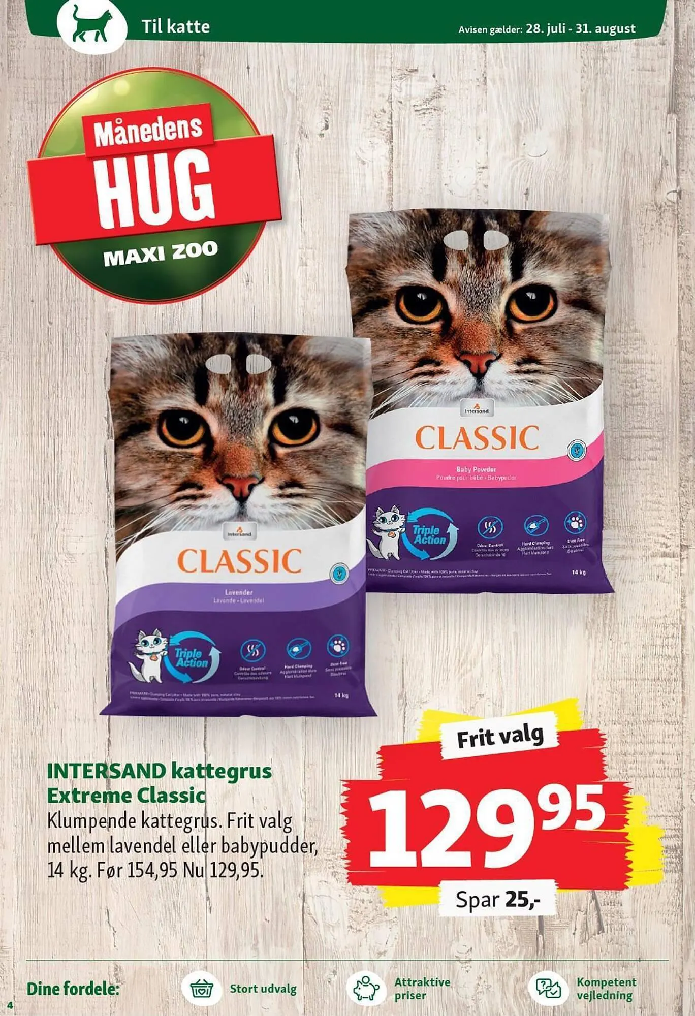 Maxi Zoo tilbudsavis Gyldig indtil 28. juli - 31. august 2023 - tilbudsavis side 4