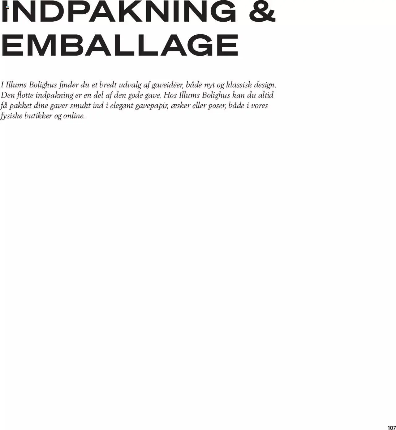 Illums Bolighus - Tilbudsavis Gyldig indtil 1. september - 31. december 2023 - tilbudsavis side 107
