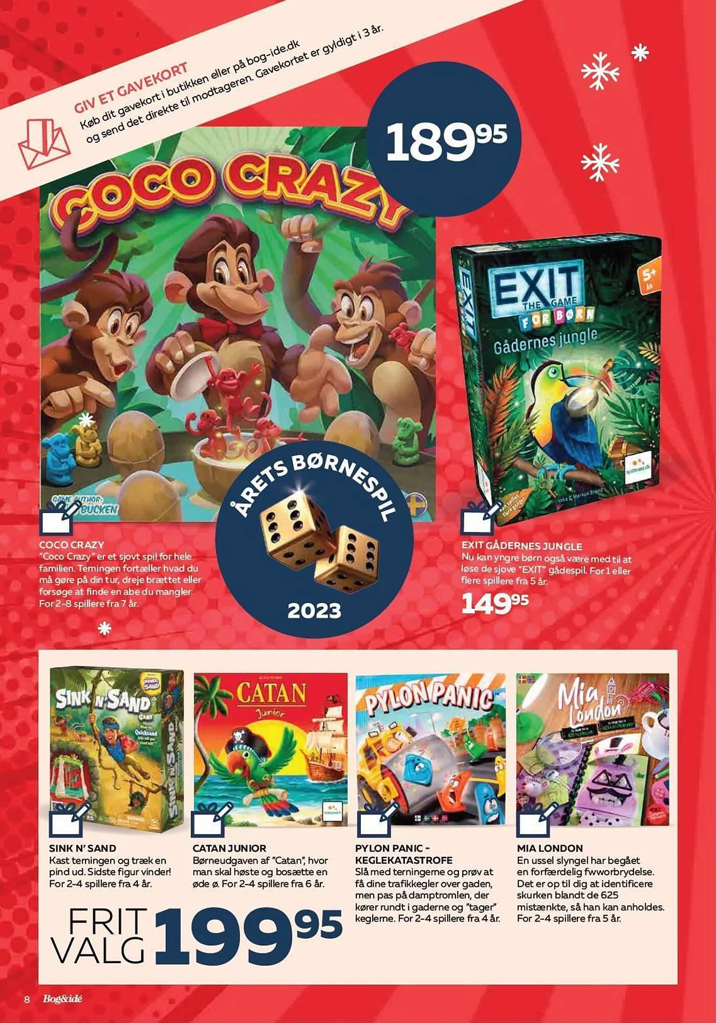 Bog & idé tilbudsavis Gyldig indtil 3. november - 24. december 2023 - tilbudsavis side 8