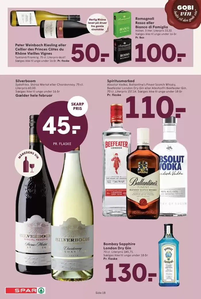 Fantastiske rabatter på udvalgte produkter Gyldig indtil 30. januar - 13. februar 2025 - tilbudsavis side 18