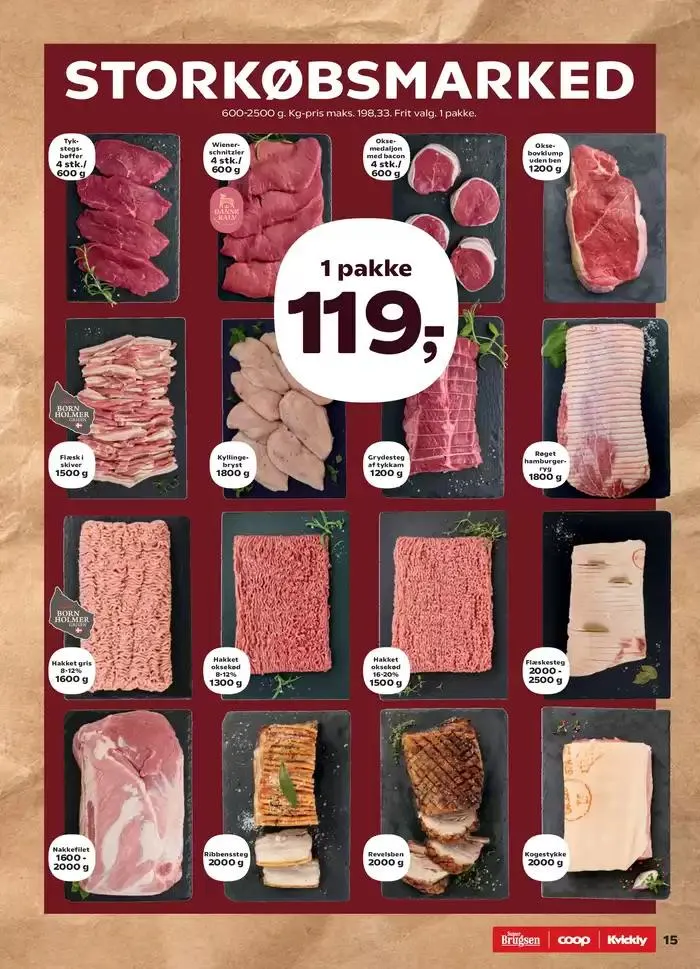 SuperBrugsen brochurer Gyldig indtil 30. januar - 6. februar 2025 - tilbudsavis side 15
