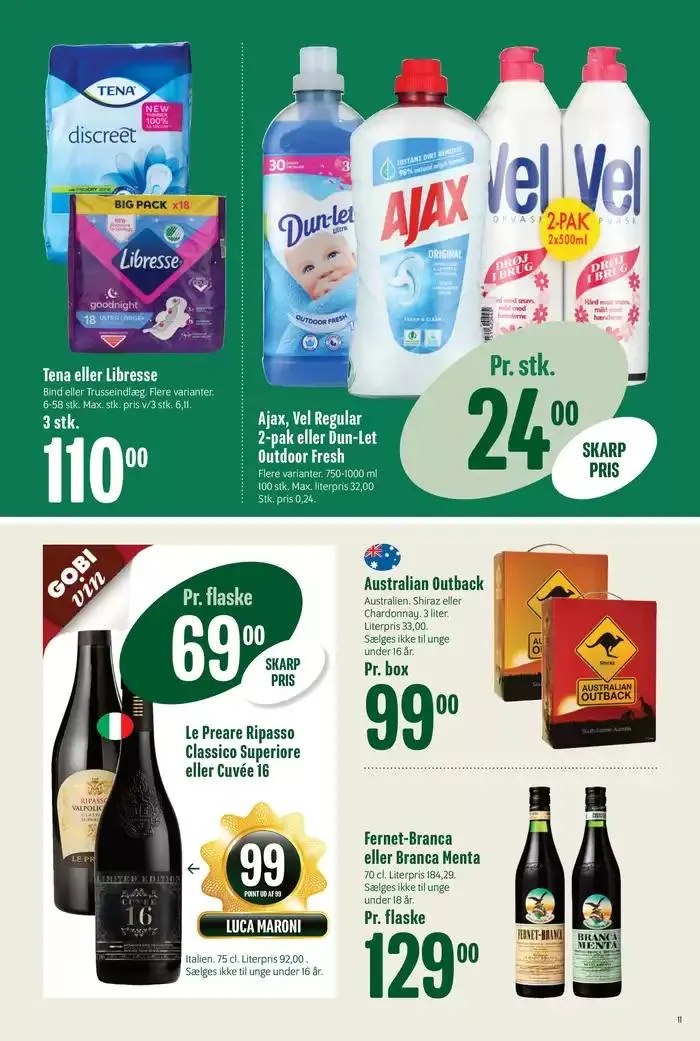 Oplev attraktive tilbud Gyldig indtil 9. januar - 16. januar 2025 - tilbudsavis side 11