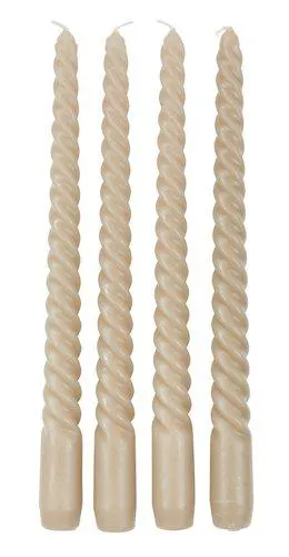 Lys BALDUR H26cm khaki 4 stk/pk