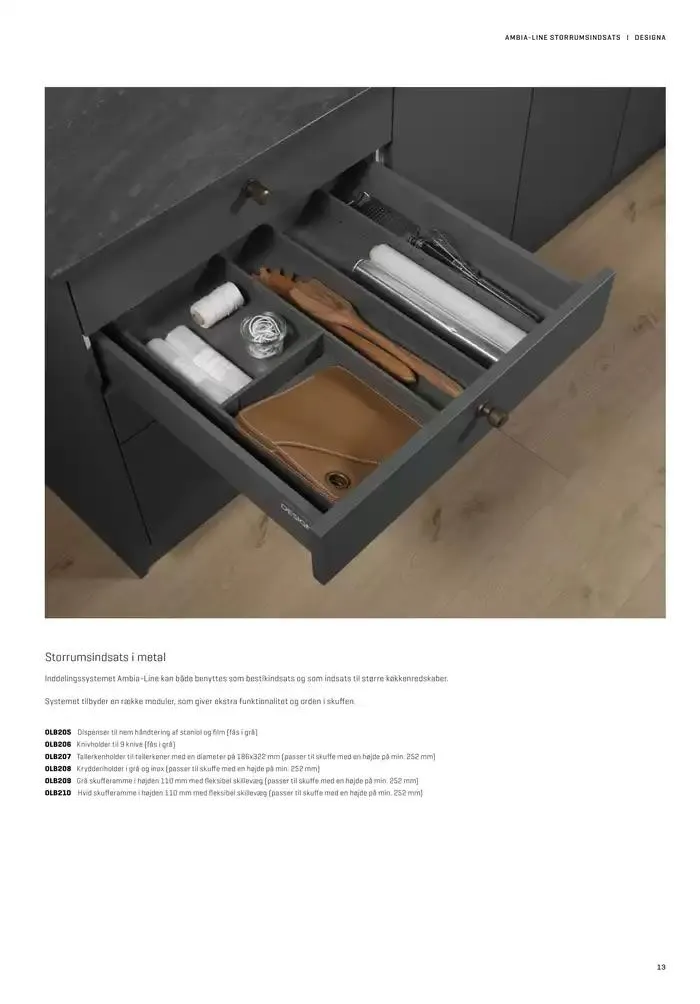 Tilbehør til køkken & bad. Gyldig indtil 10. december - 31. december 2025 - tilbudsavis side 13