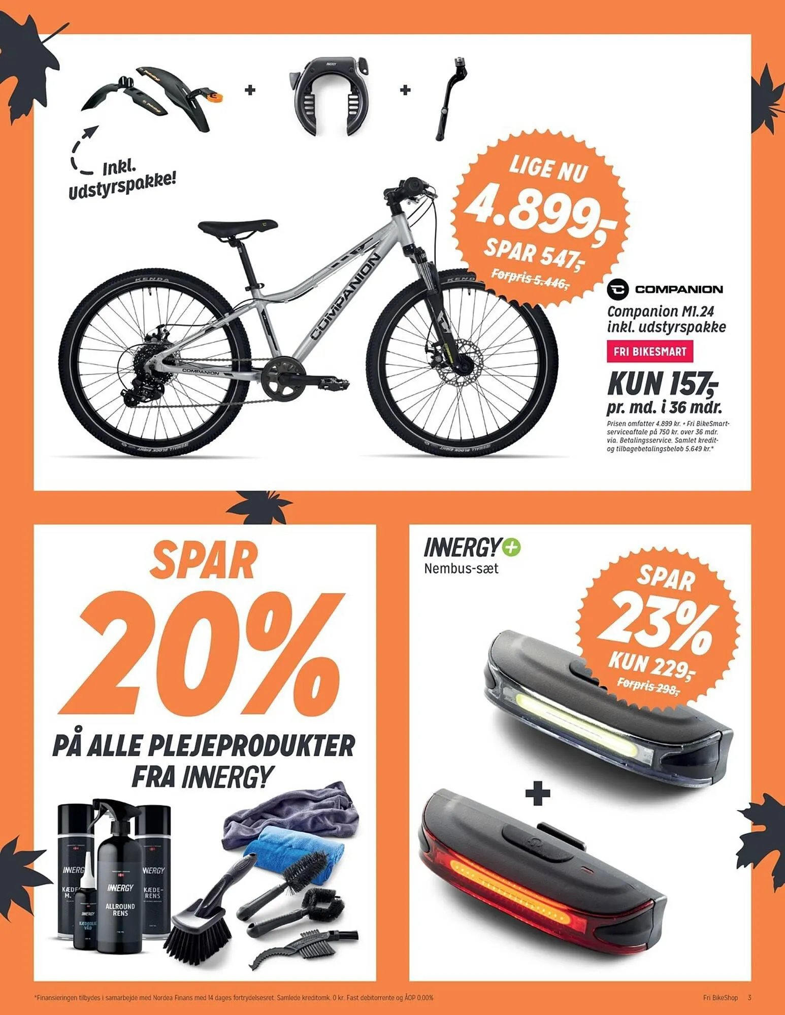 Fri BikeShopOFFLINE tilbudsavis Gyldig indtil 12. oktober - 30. oktober 2023 - tilbudsavis side 3