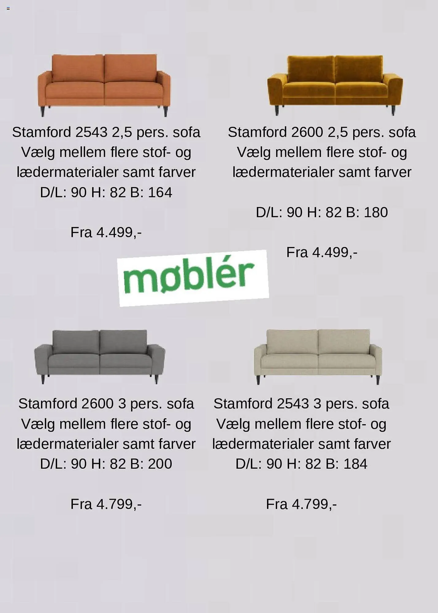 Møblér tilbudsavis Gyldig indtil 1. november - 25. januar 2024 - tilbudsavis side 5