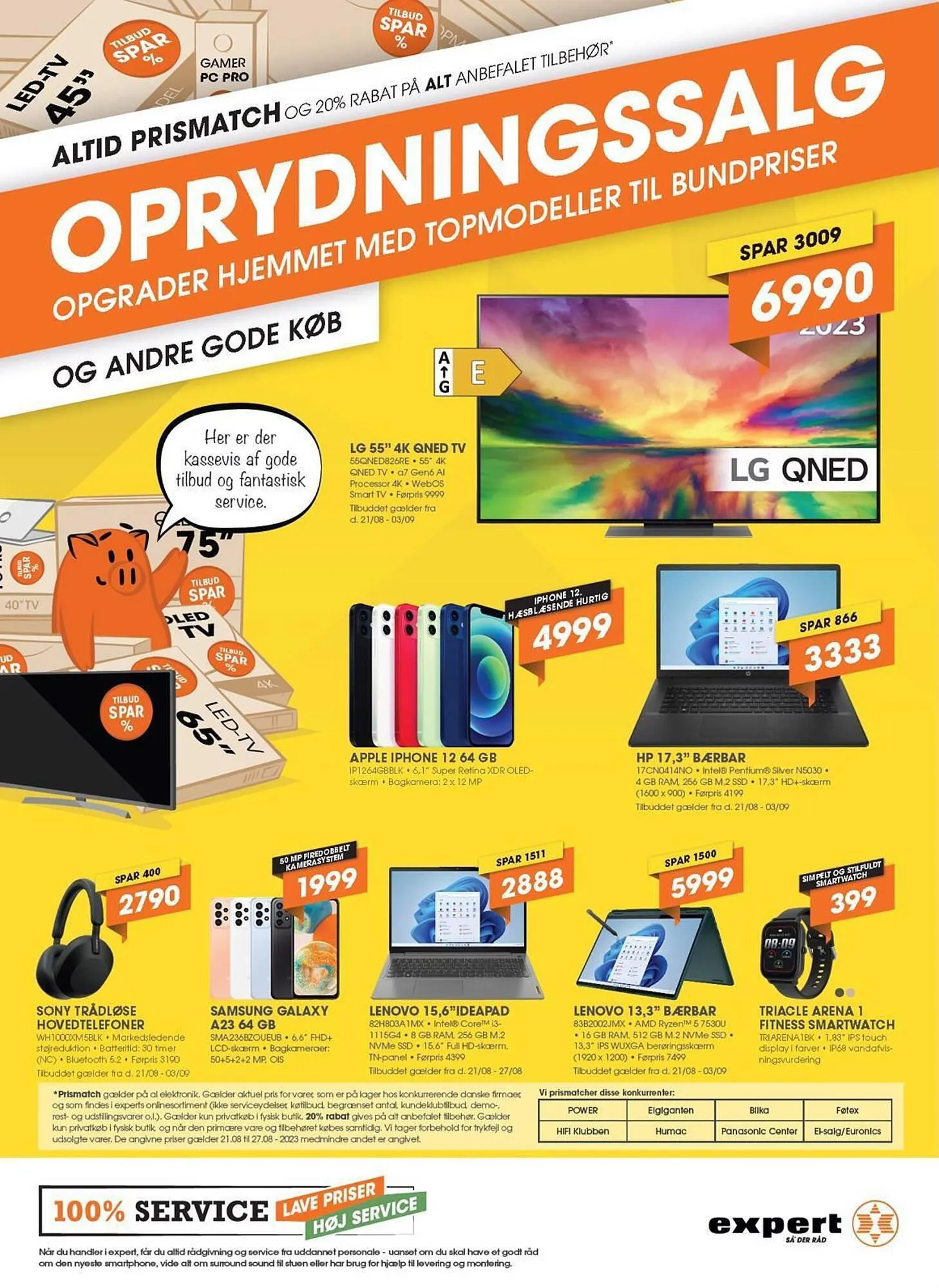 Expert tilbudsavis Gyldig indtil 21. august - 27. august 2023 - tilbudsavis side 1