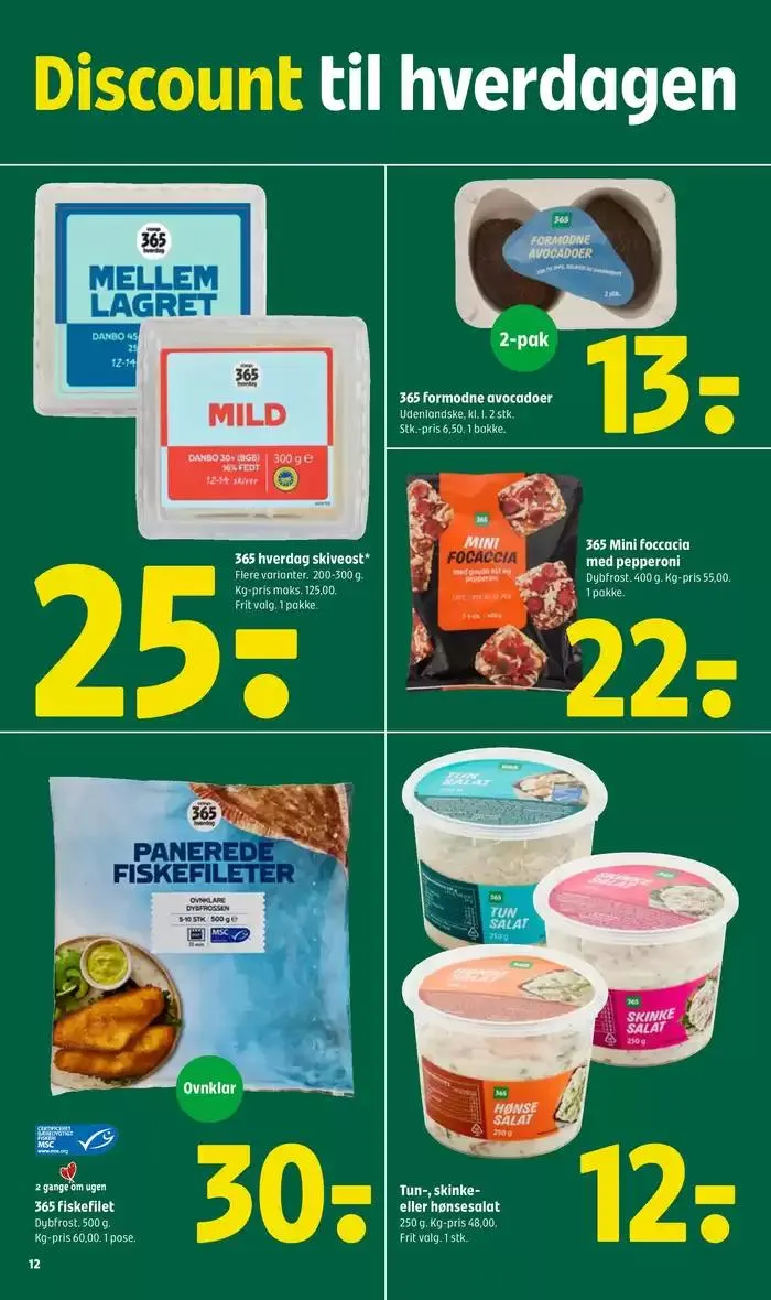 Det rigtige sted at spare Gyldig indtil 9. januar - 15. januar 2025 - tilbudsavis side 12