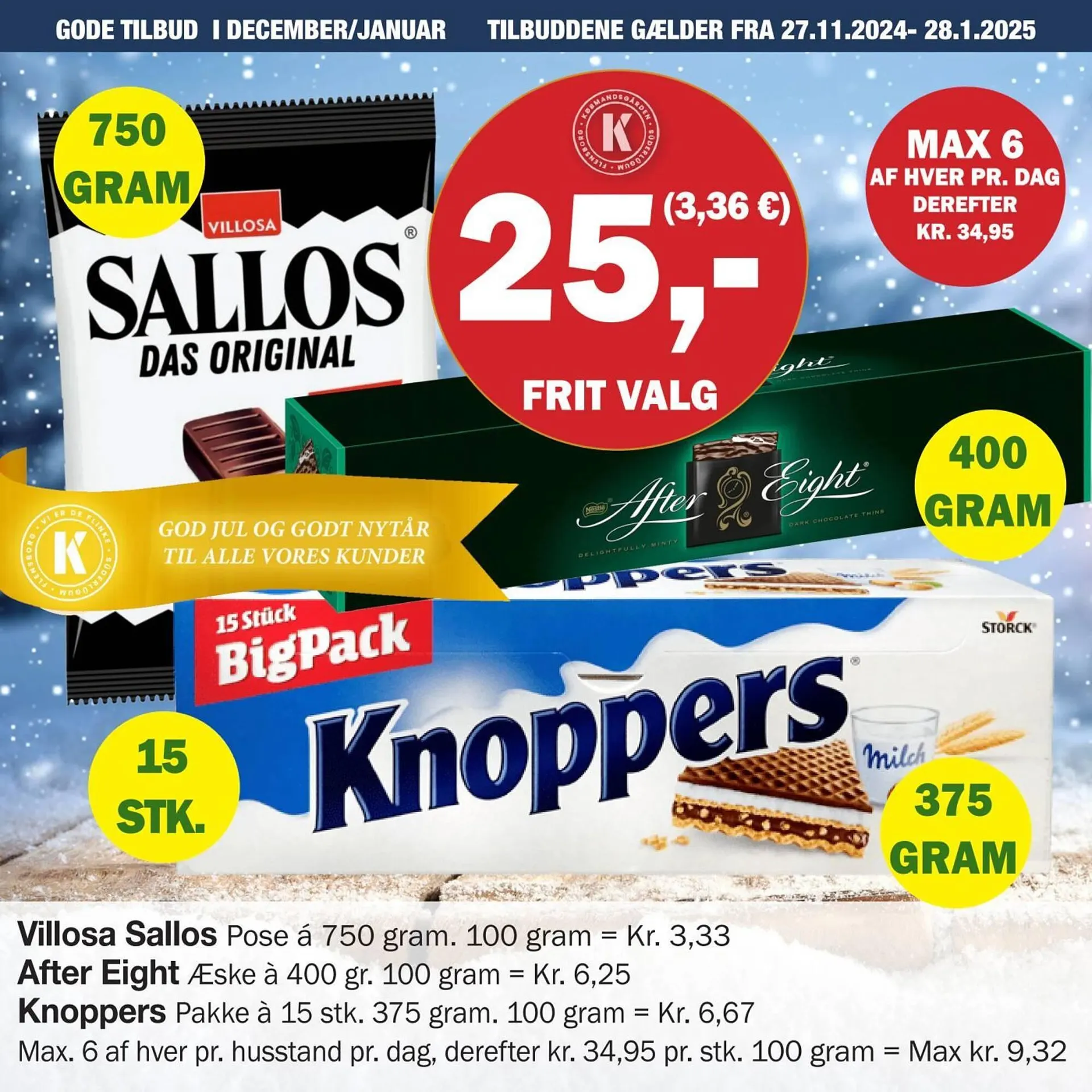 Købmandsgården tilbudsavis Gyldig indtil 26. november - 28. januar 2025 - tilbudsavis side 51