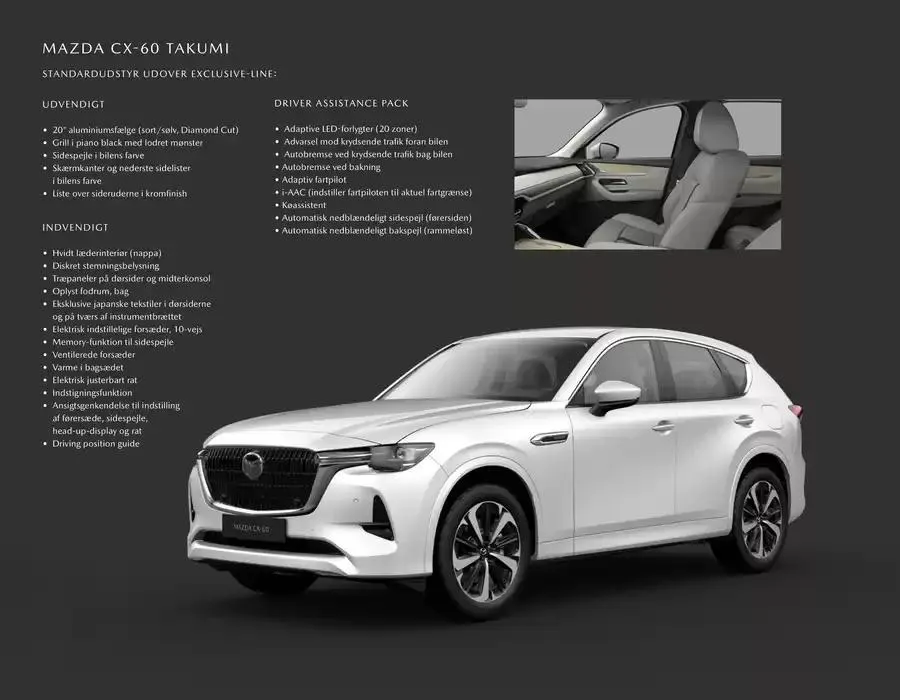 Mazda CX-60 ! Gyldig indtil 21. januar - 31. december 2025 - tilbudsavis side 5