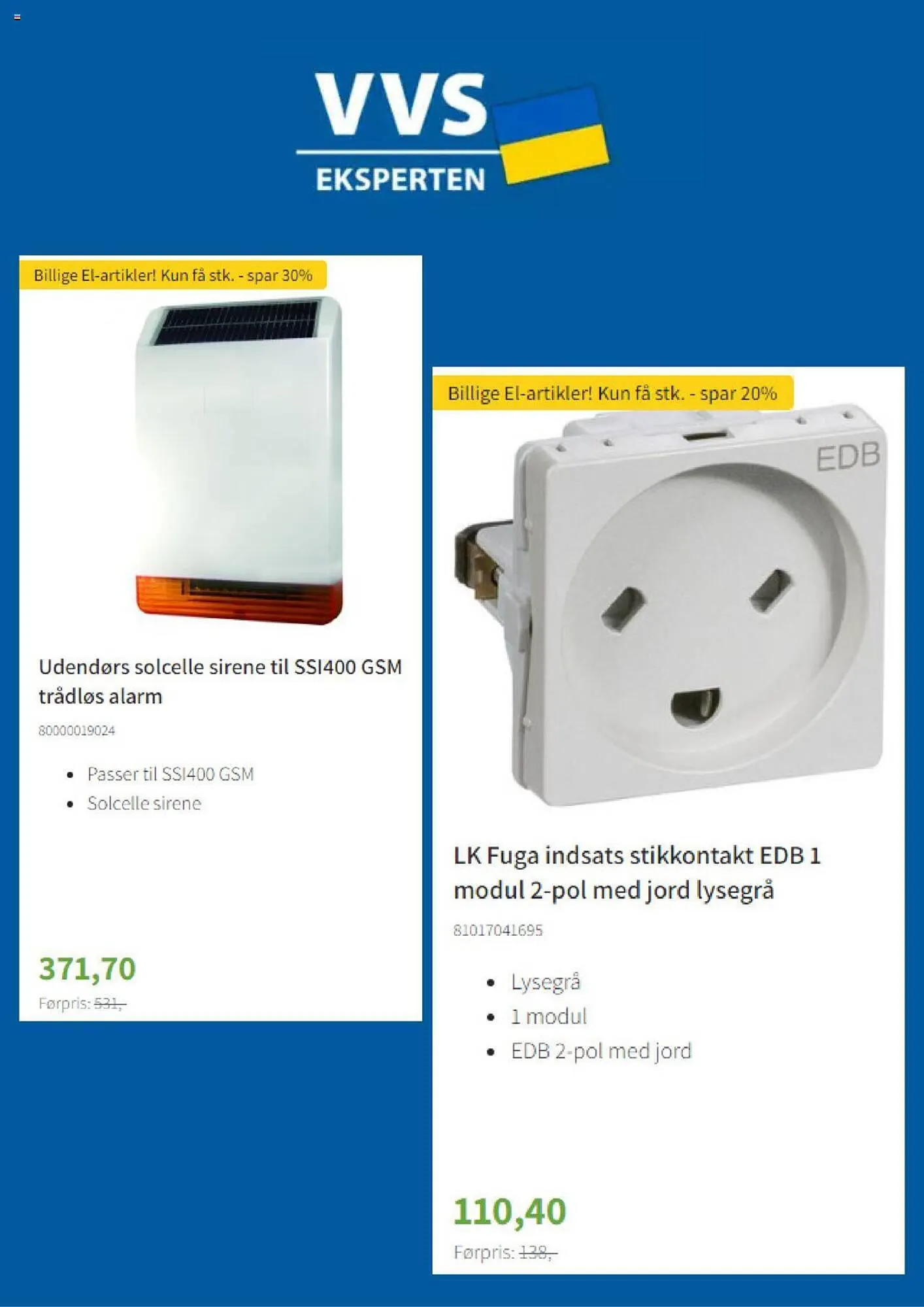 VVS Eksperten tilbudsavis Gyldig indtil 29. november - 21. december 2023 - tilbudsavis side 8