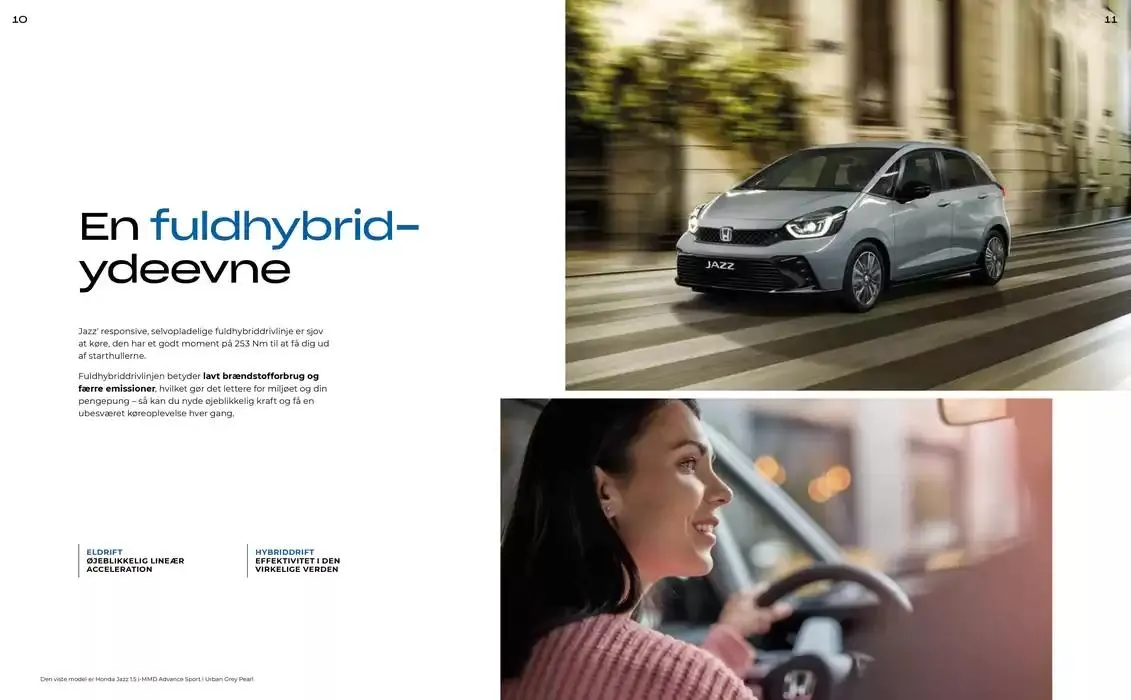 Honda Jazz Hybrid Brosjyre Gyldig indtil 23. januar - 23. januar 2026 - tilbudsavis side 6