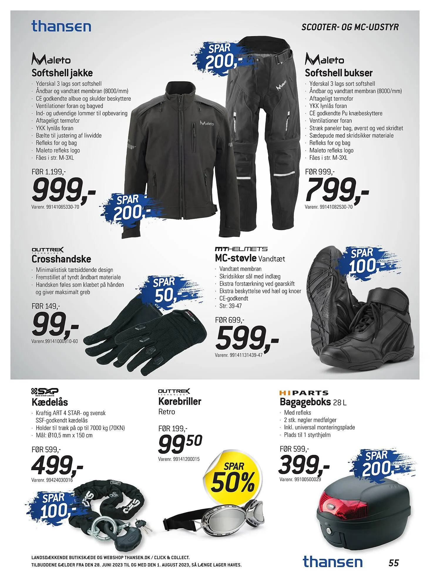 Thansen tilbudsavis Gyldig indtil 28. juni - 1. august 2023 - tilbudsavis side 55