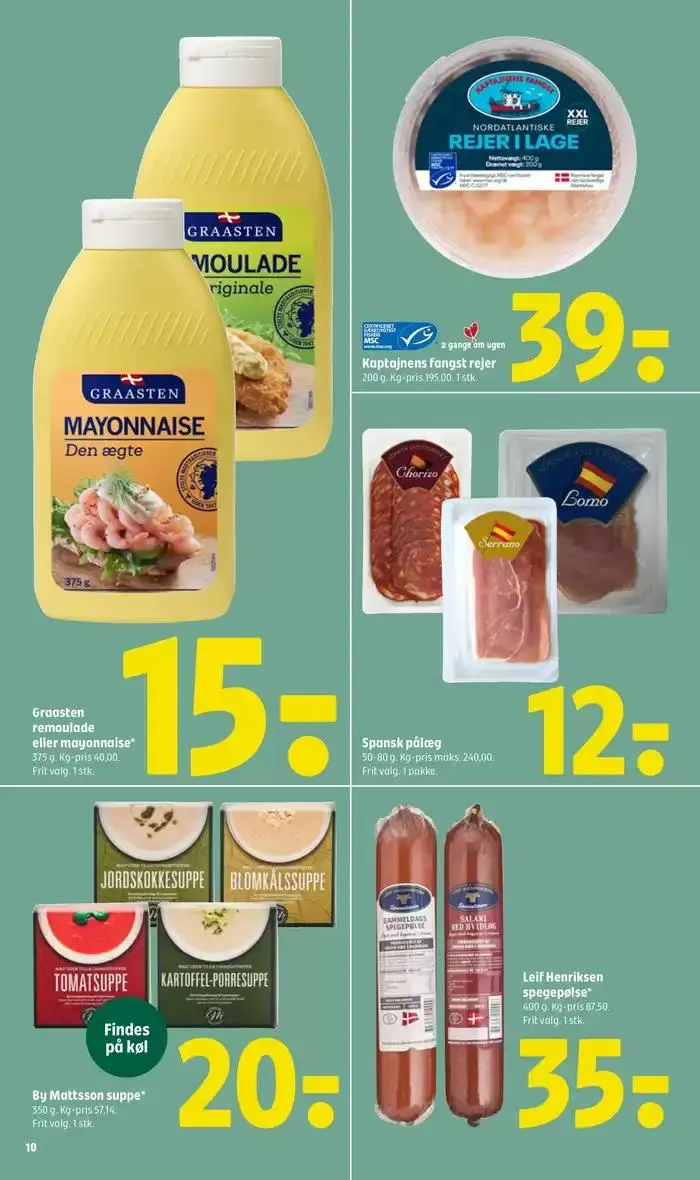 Det rigtige sted at spare Gyldig indtil 9. januar - 15. januar 2025 - tilbudsavis side 10