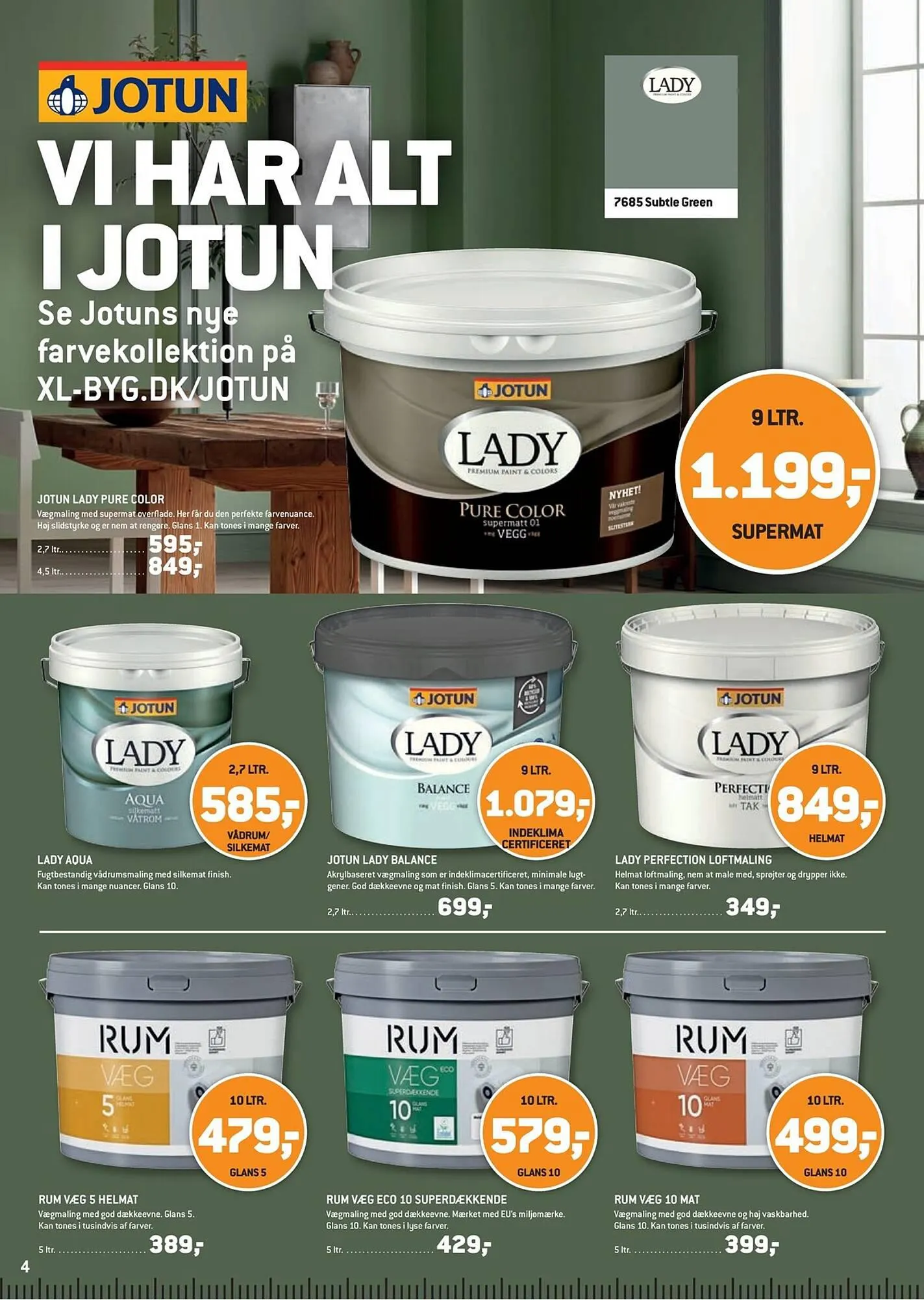 XL-BYG tilbudsavis Gyldig indtil 22. september - 5. oktober 2023 - tilbudsavis side 4