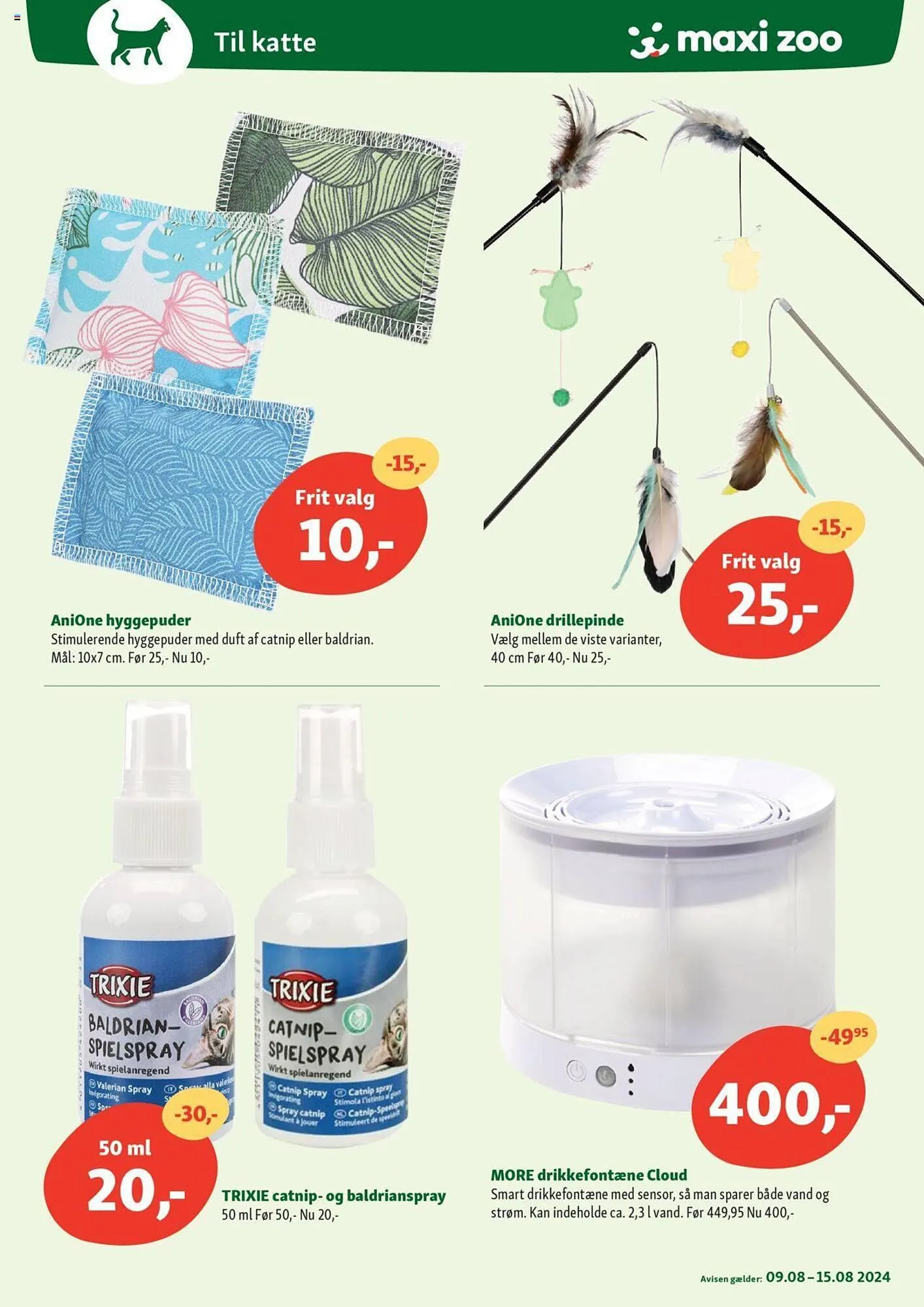 Maxi Zoo tilbudsavis Gyldig indtil 9. august - 15. august 2024 - tilbudsavis side 23