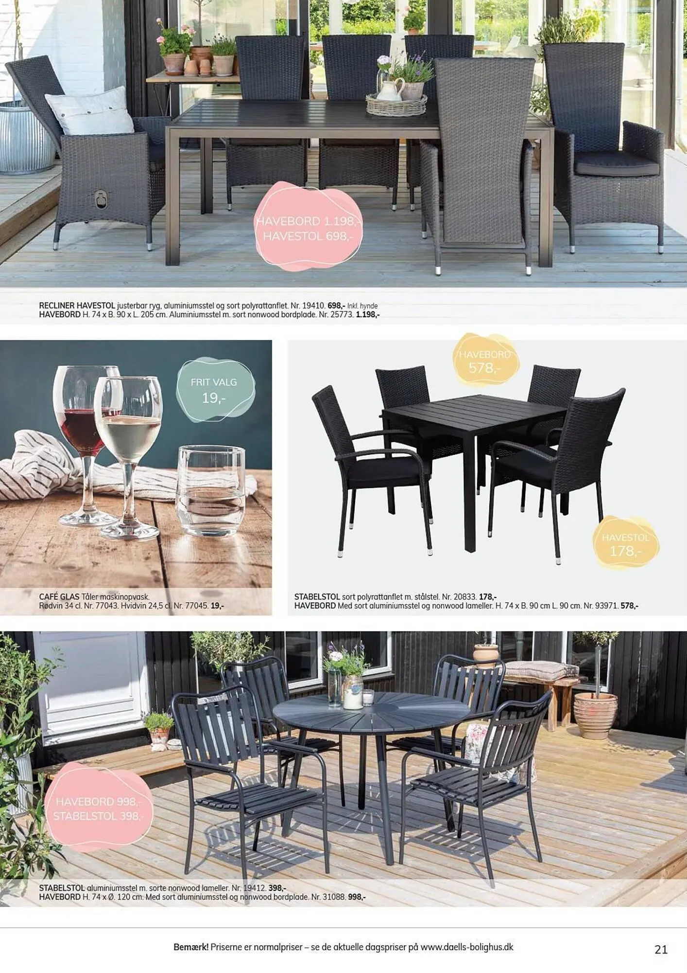 Daells Bolighus tilbudsavis Gyldig indtil 1. april - 1. august 2023 - tilbudsavis side 21
