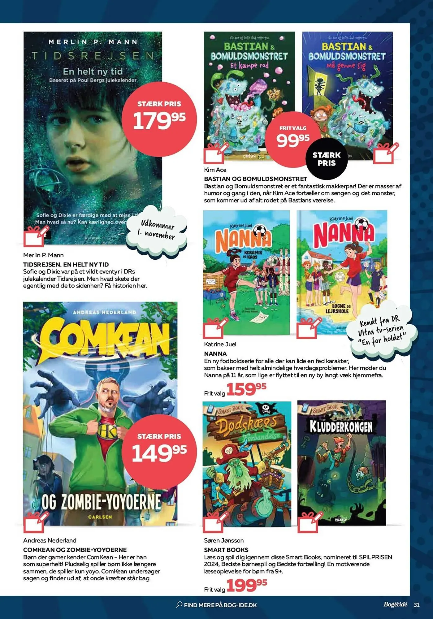 Bog & idé tilbudsavis Gyldig indtil 21. oktober - 23. december 2024 - tilbudsavis side 31