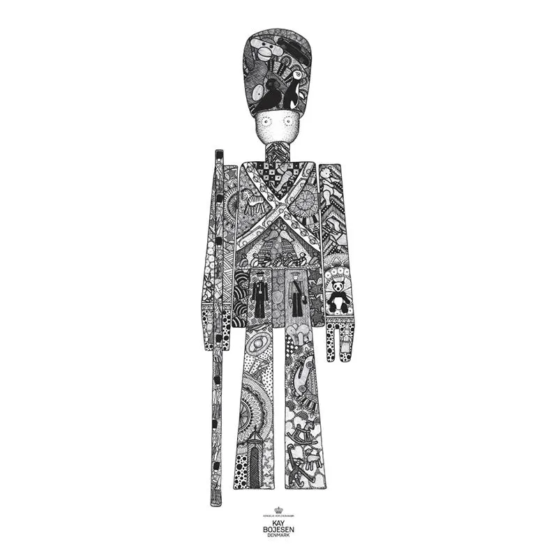Kay Bojesen Plakat Garder 30 x 40 cm