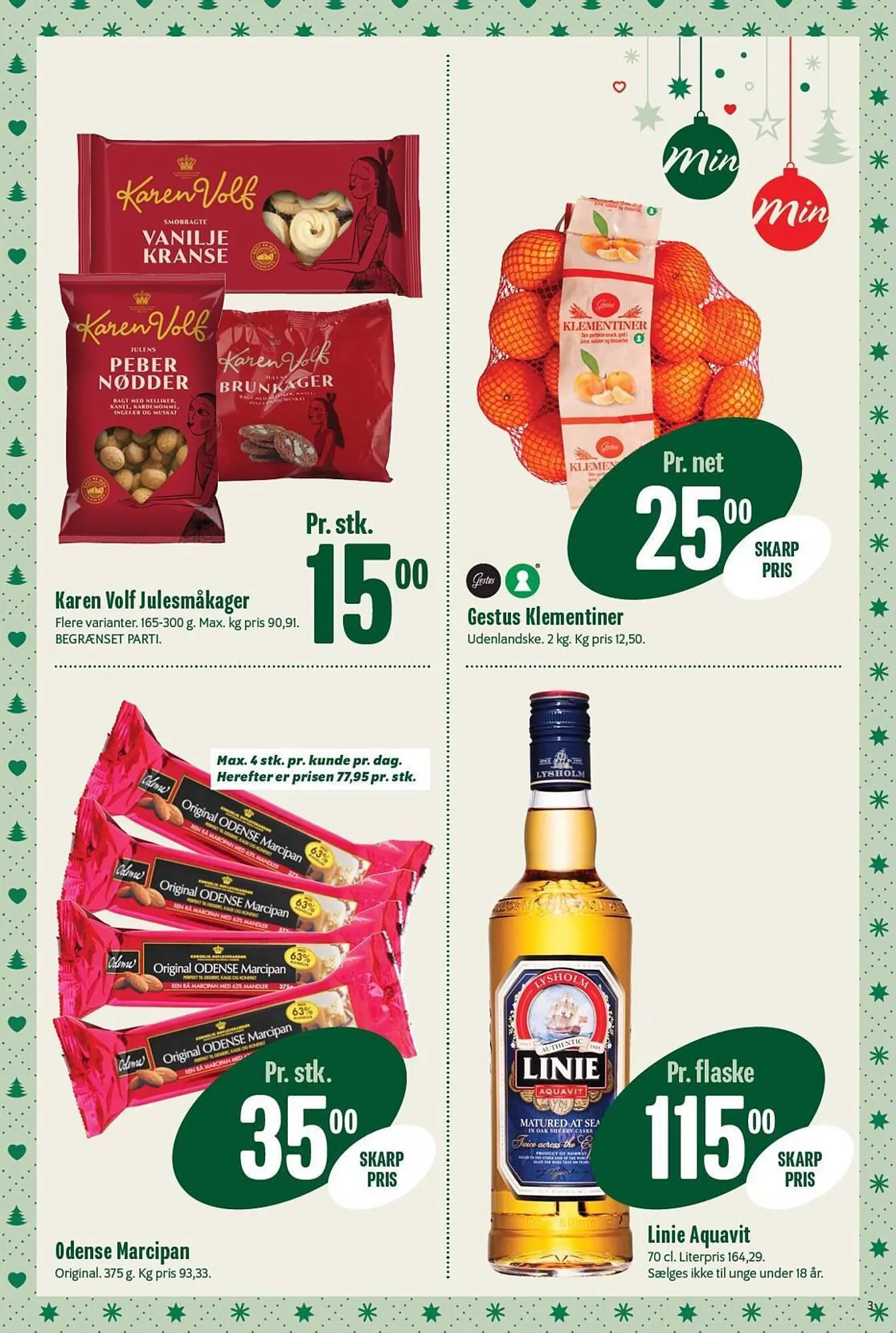 Min Købmand tilbudsavis Gyldig indtil 2. december - 8. december 2023 - tilbudsavis side 3