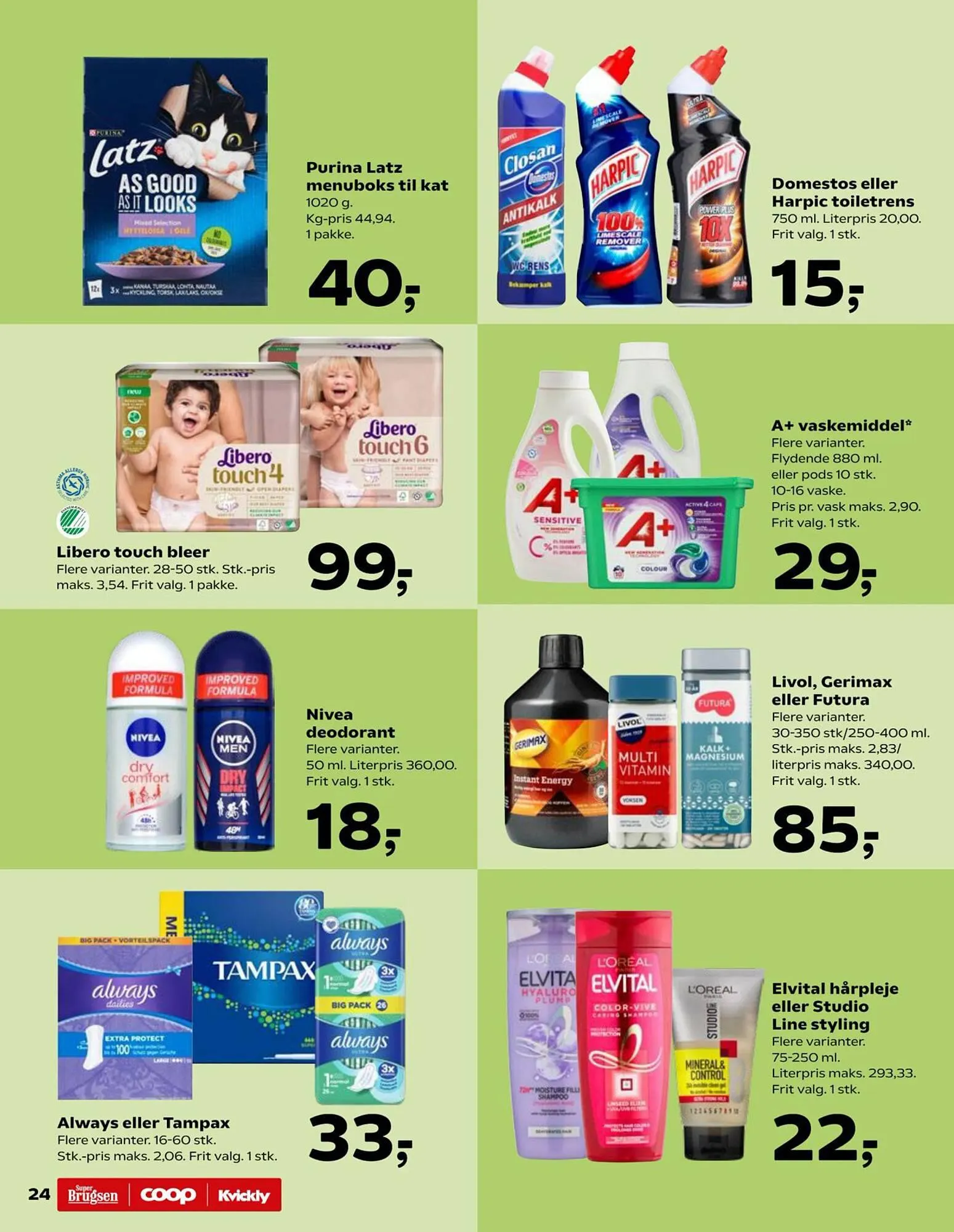 SuperBrugsen tilbudsavis Gyldig indtil 11. april - 18. april 2024 - tilbudsavis side 26