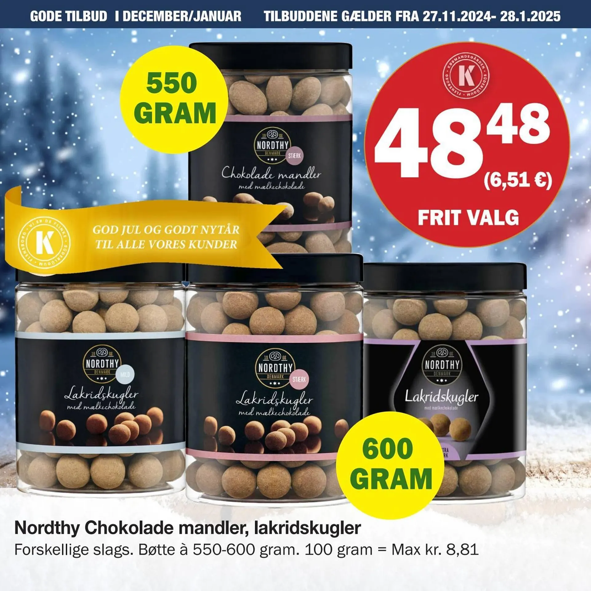 Købmandsgården tilbudsavis Gyldig indtil 26. november - 28. januar 2025 - tilbudsavis side 61