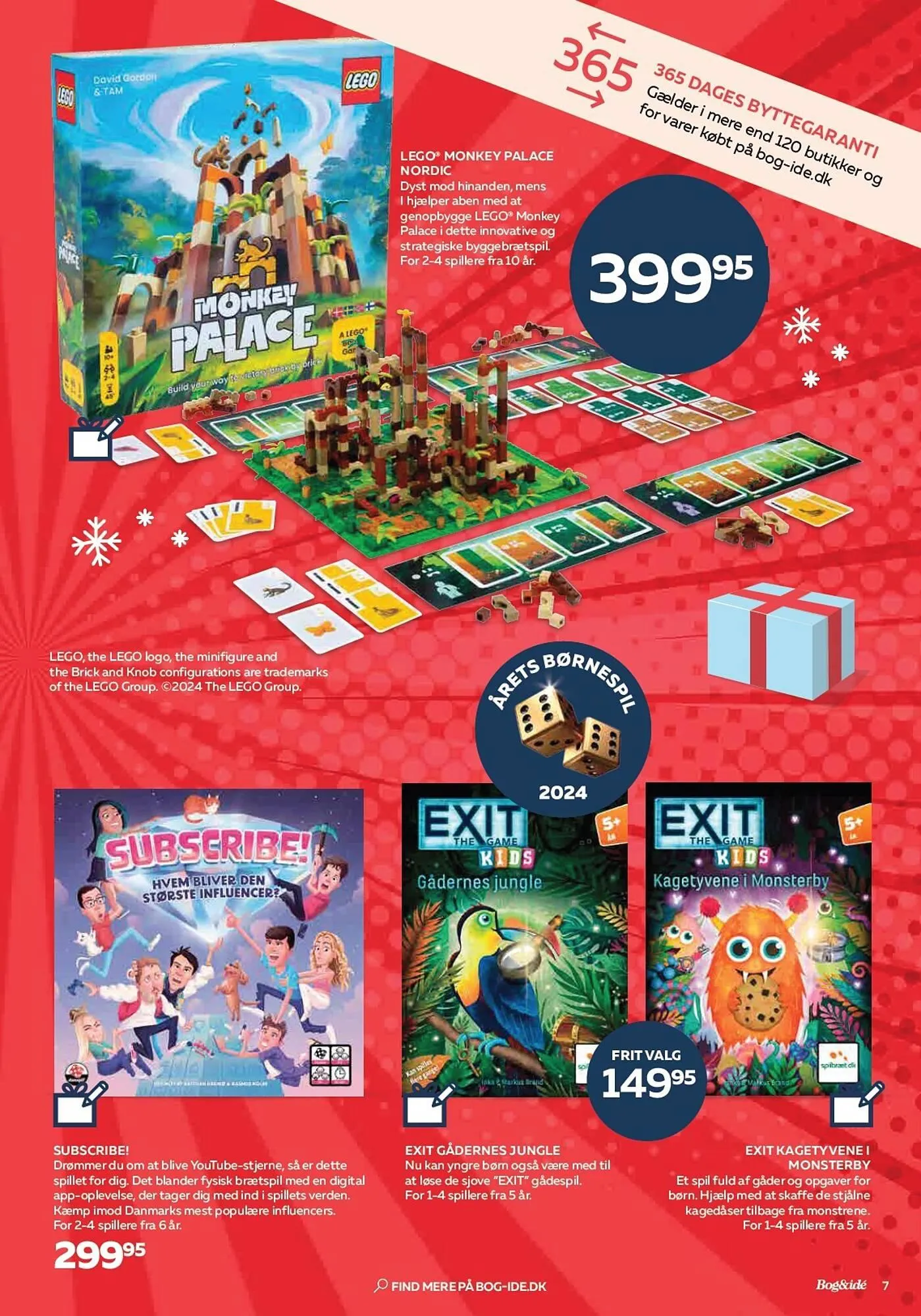 Bog & idé tilbudsavis Gyldig indtil 21. oktober - 23. december 2024 - tilbudsavis side 7